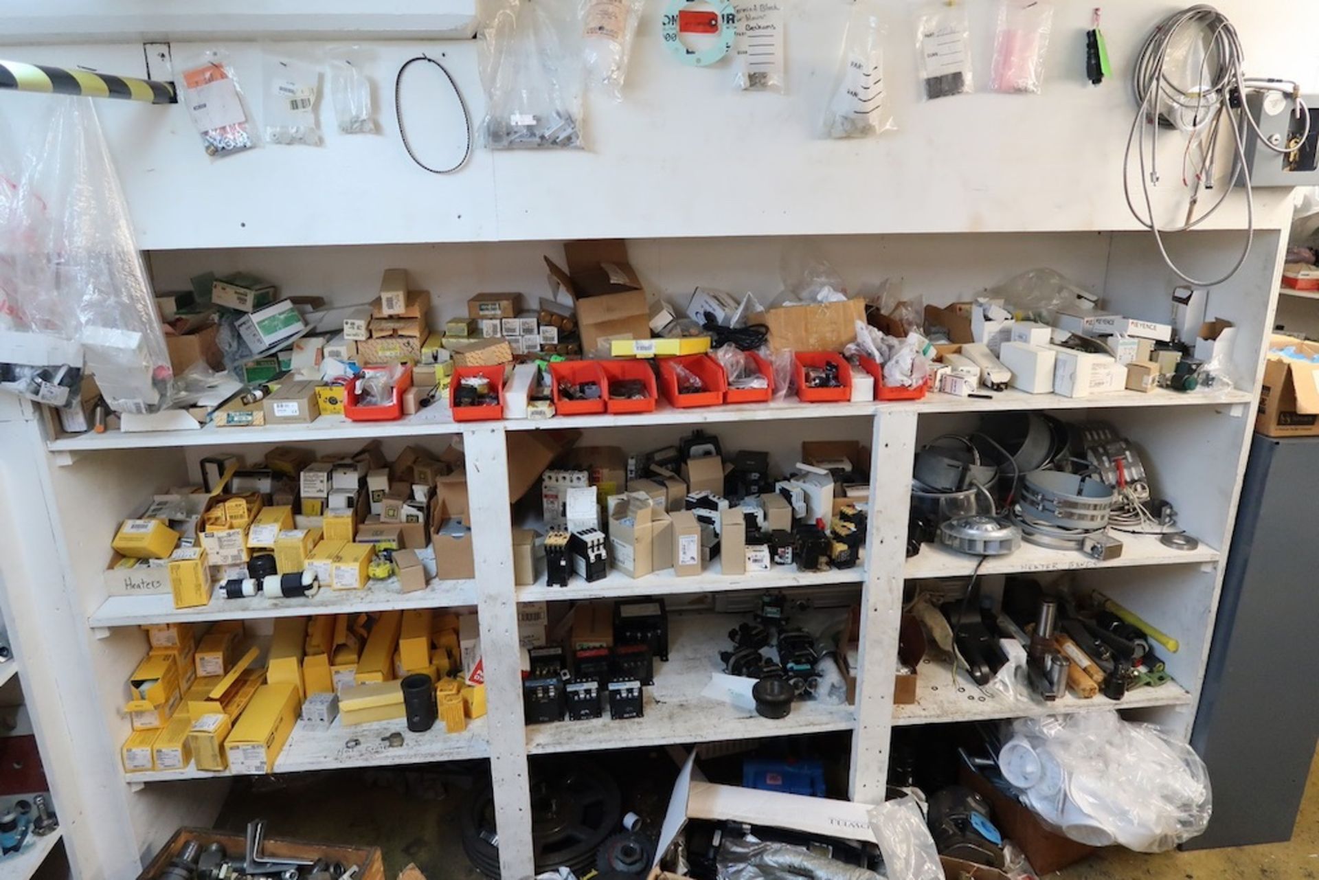 Contents of Spare Parts Room, Including Drives, Digital Counters, Filter Elements, Etc. - Image 14 of 35