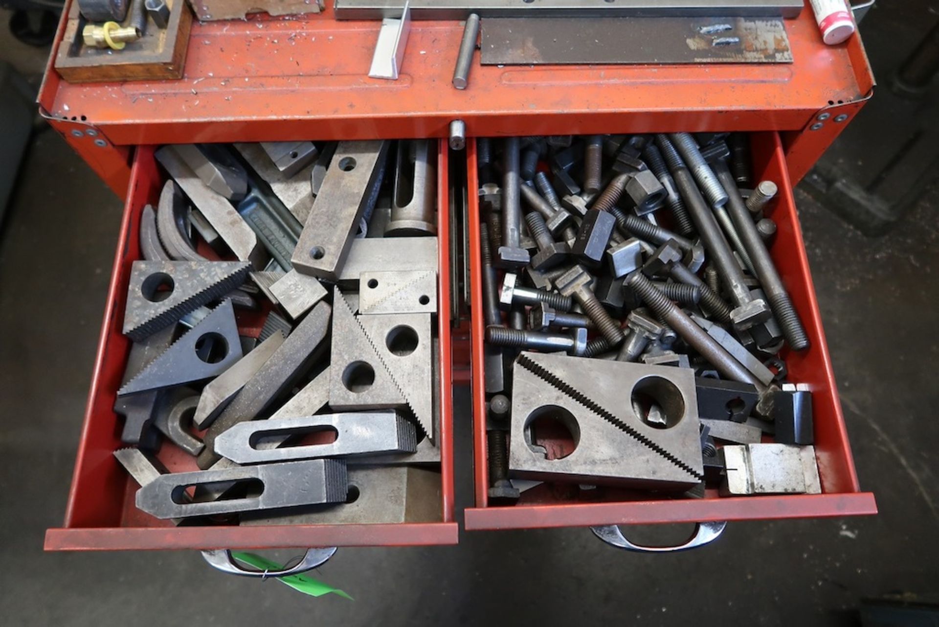 9-Drawer Tool Cart with Assorted Mill Set-Up Tooling and Hardware, Etc. - Image 3 of 9