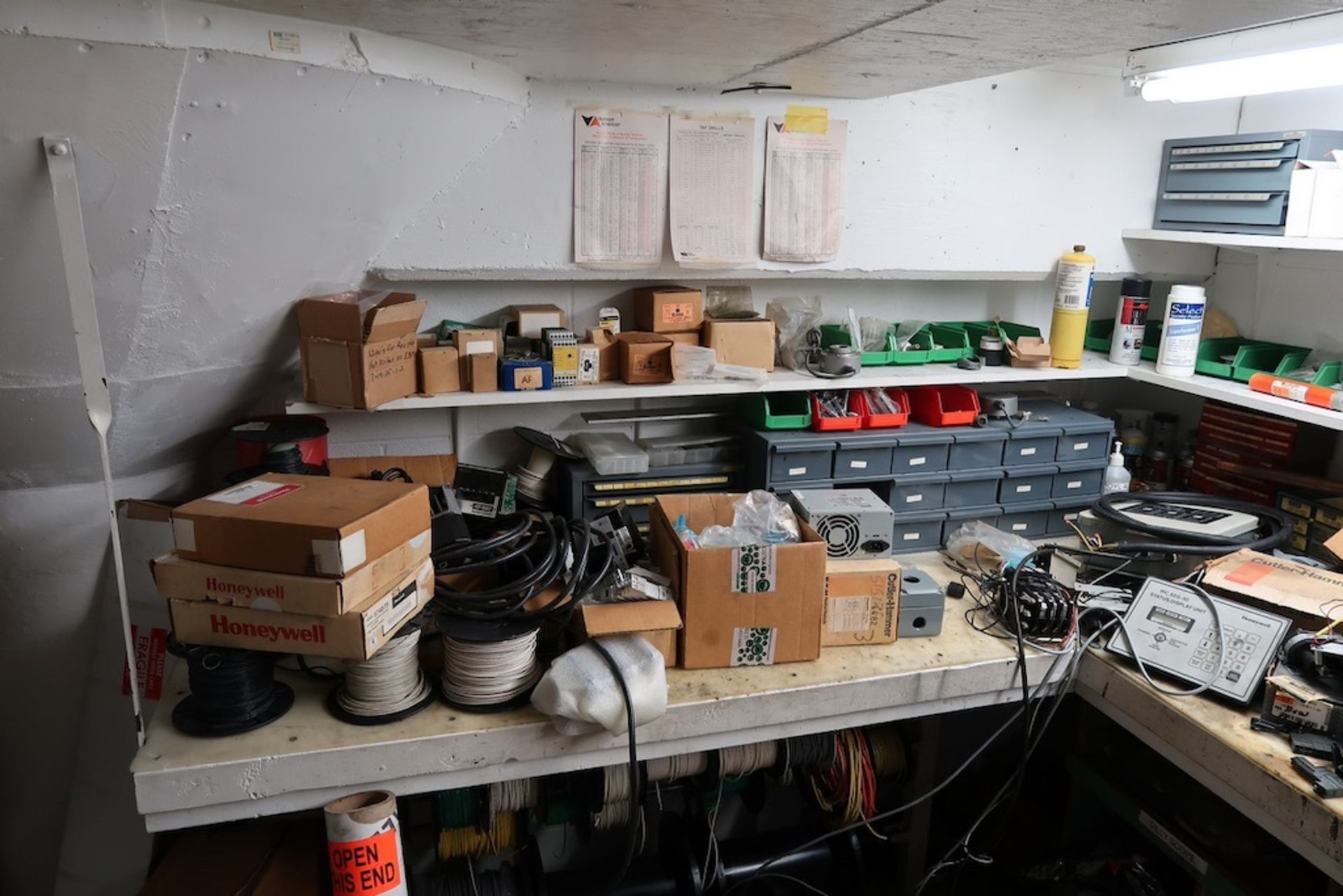 Contents of Spare Parts Room, Including Drives, Digital Counters, Filter Elements, Etc. - Image 22 of 35