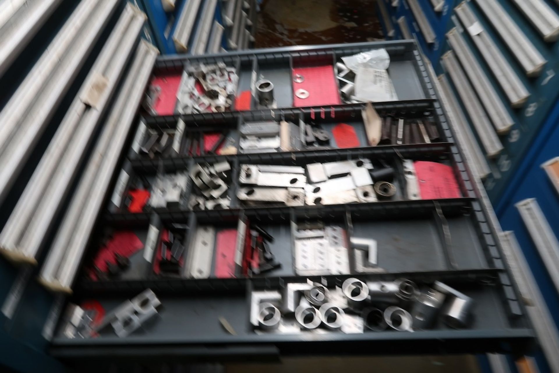 Contents of Parts Storage Mezzanine, Including (18) Stanley Vidmar Heavy Duty Storage Cabinets, Shel - Image 14 of 111