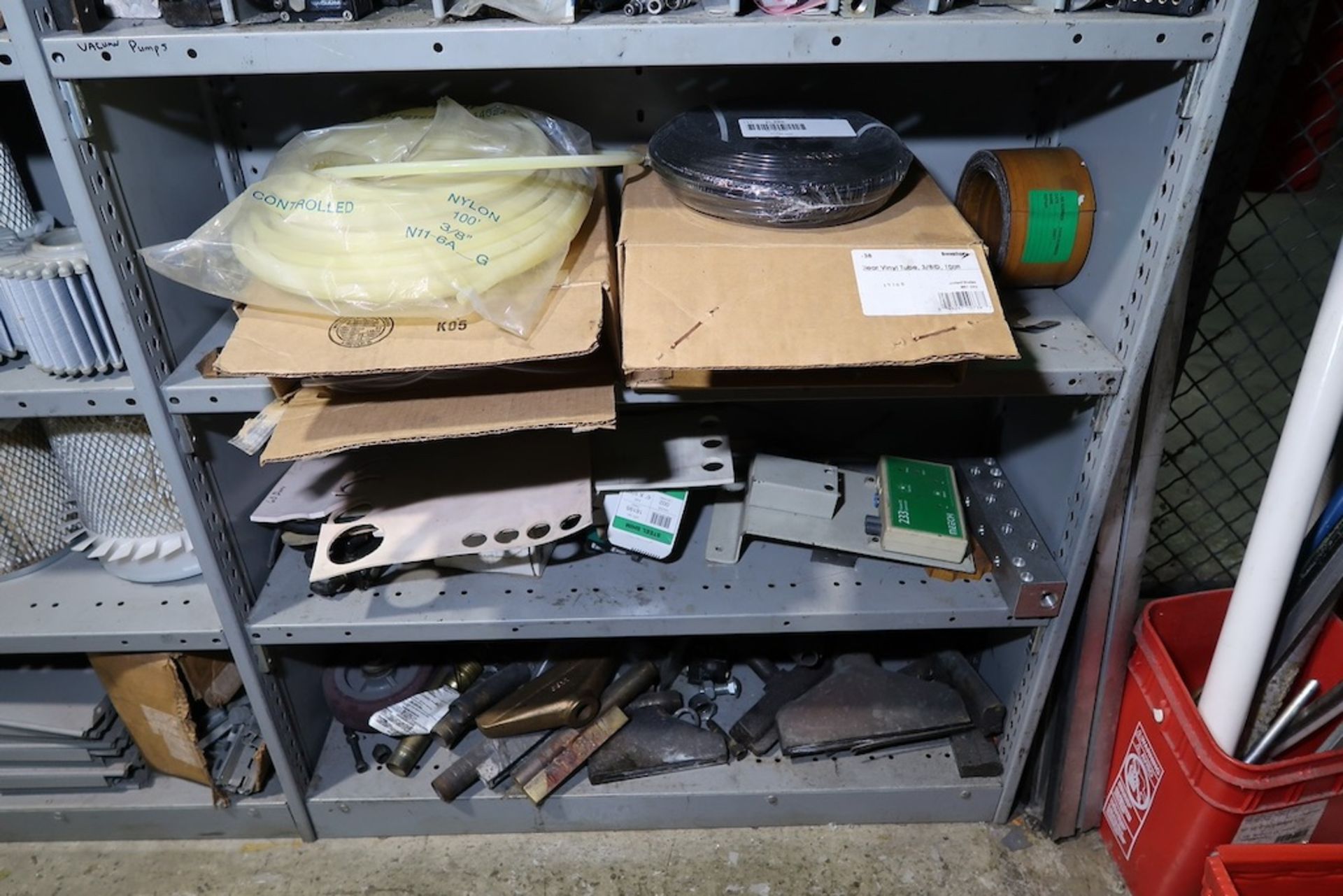 Contents of Maint. Cage, Including (15) Sections of Racking, of Misc Machine Spare Parts, Etc. - Image 50 of 50