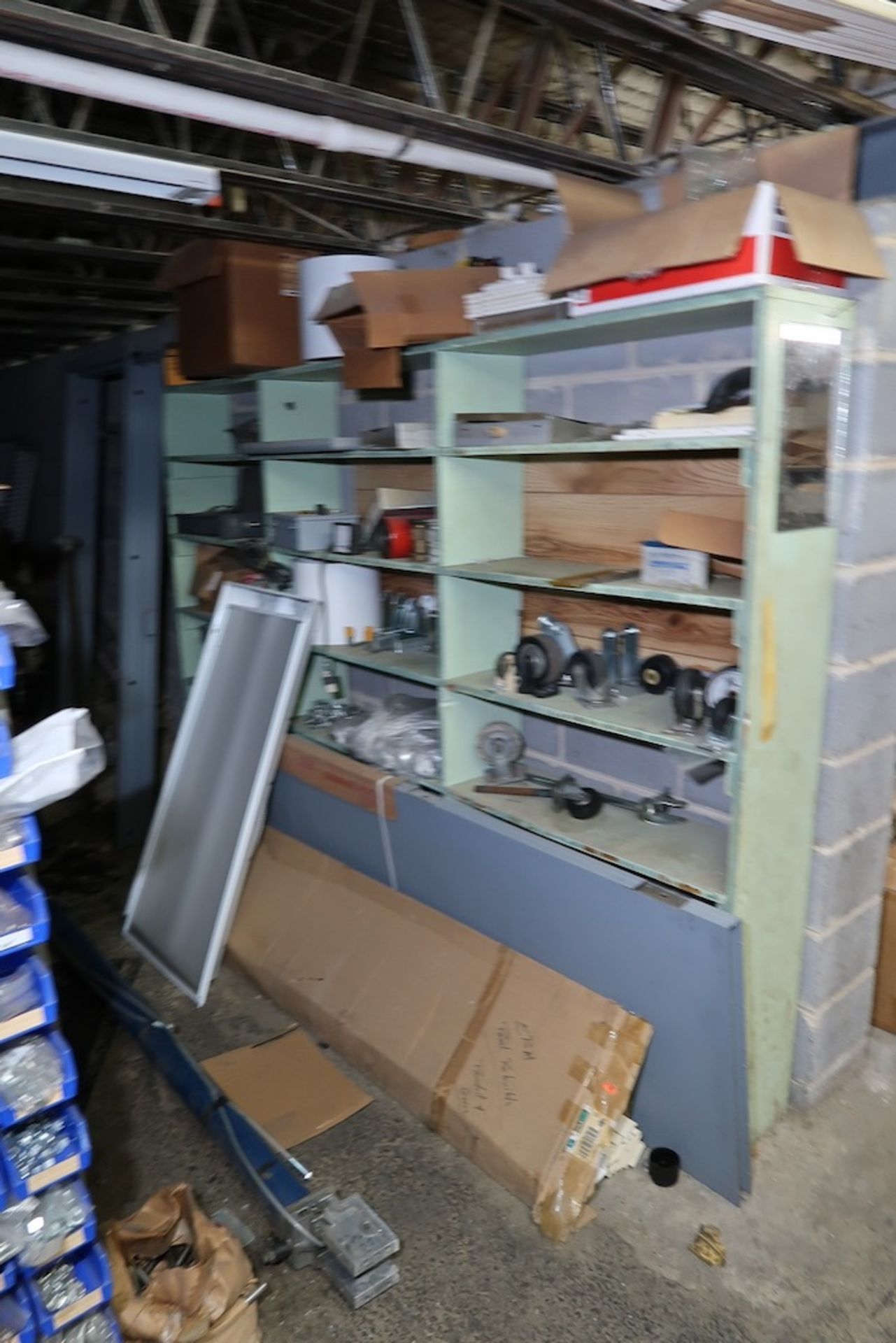 Remaining Contents of Under-Ramp Storage Room, Including Conveyor Parts and Rollers, Etc. - Image 21 of 21