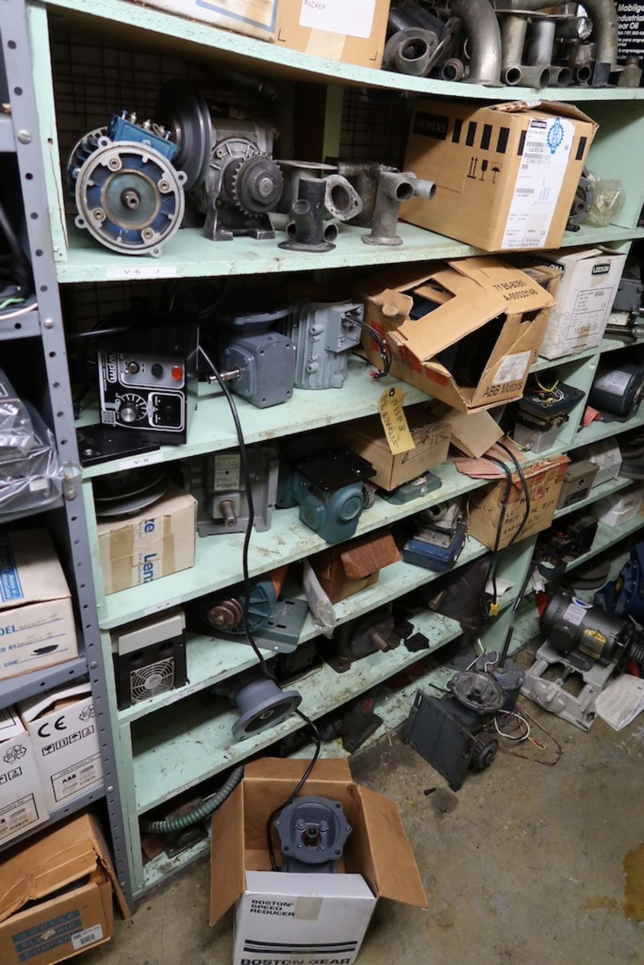 Contents of Parts Storage Mezzanine, Including (18) Stanley Vidmar Heavy Duty Storage Cabinets, Shel - Image 3 of 111