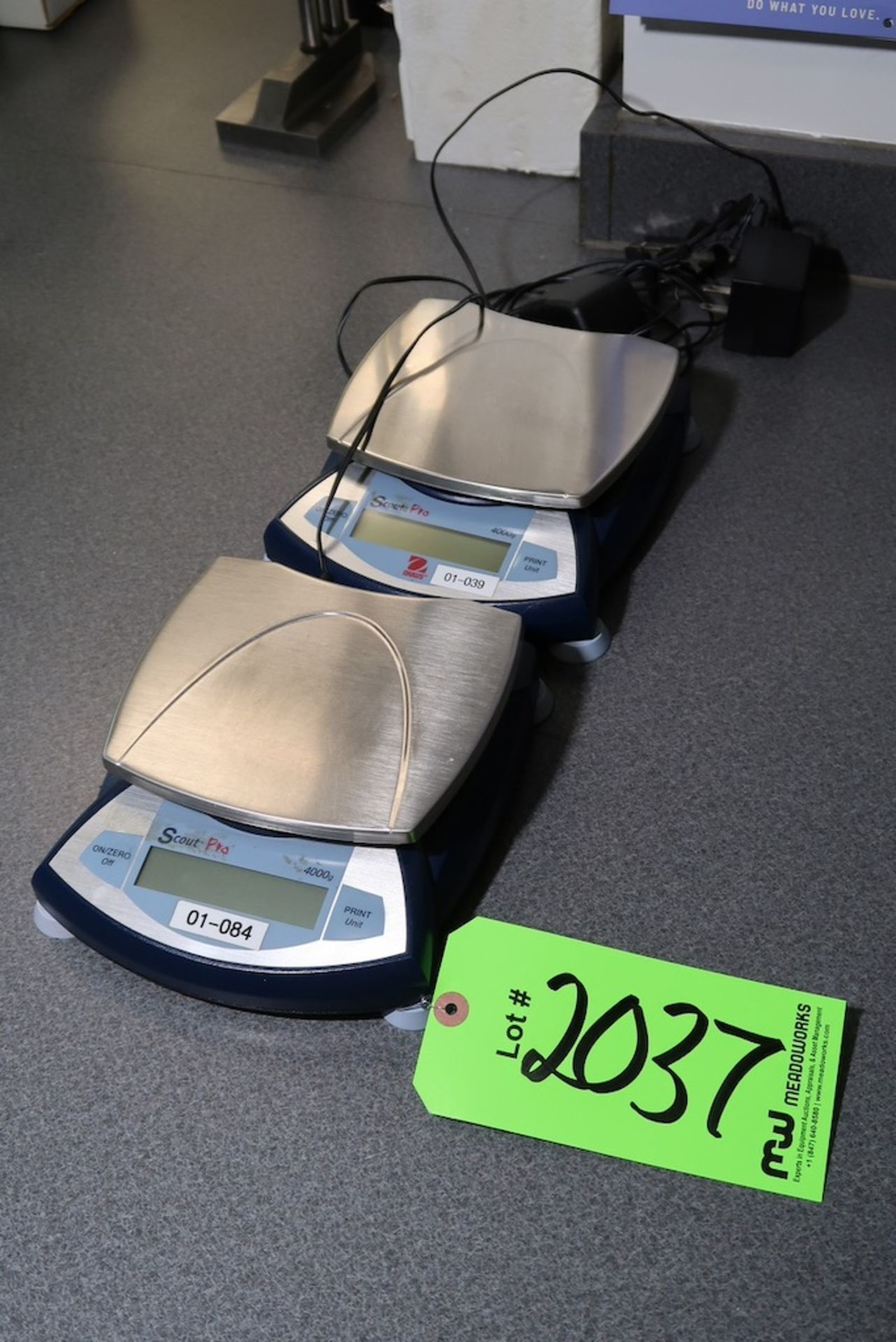 (2) Ohaus Scout Pro Digital Scales