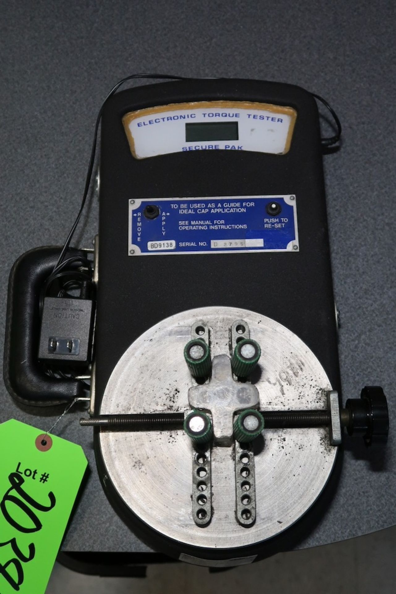 Secure Pak BD9138 Electronic Torque Tester - Image 2 of 2