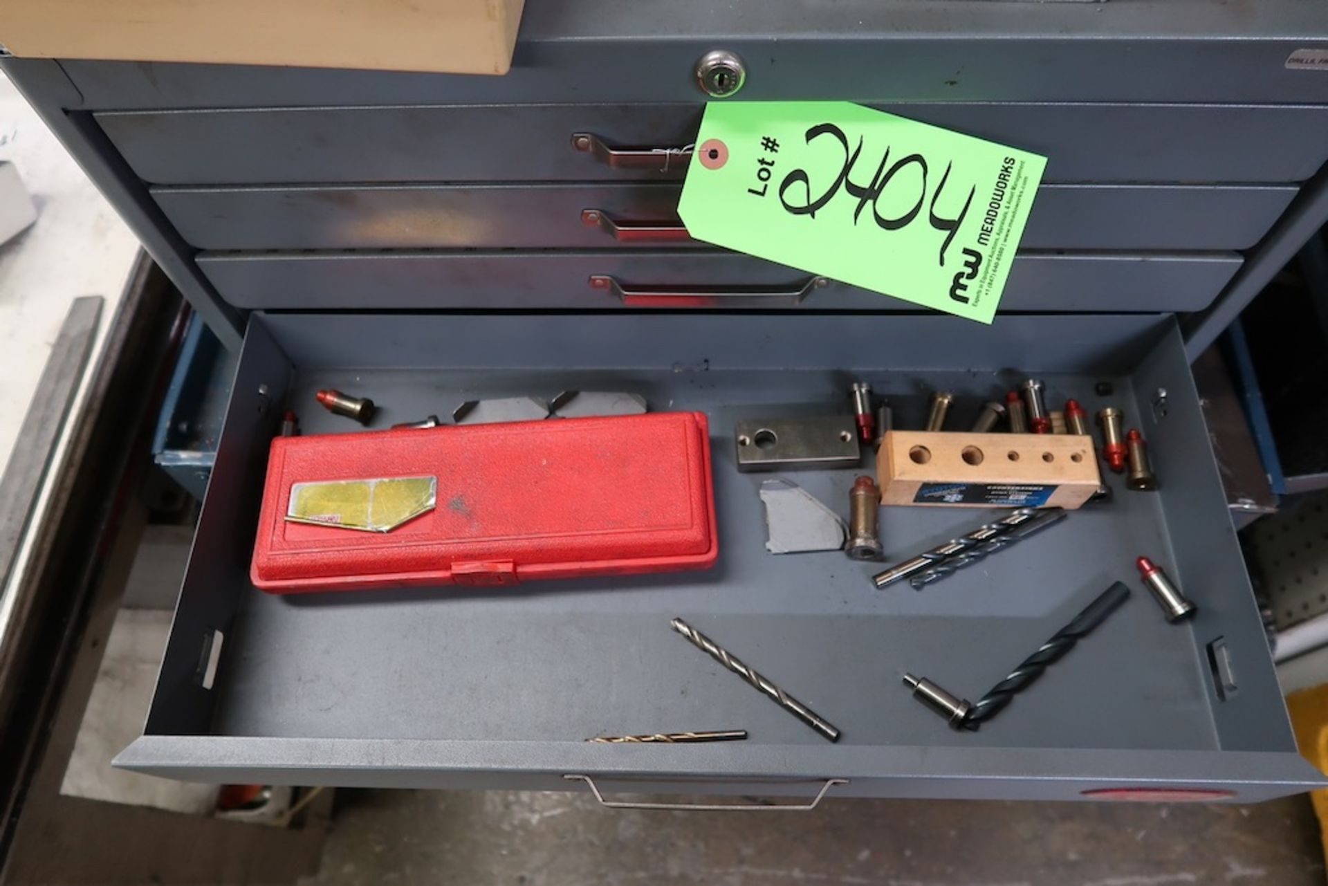 Remaining Contents of Tool Room Cage, Including Hardware Organizers, Etc. - Image 20 of 20