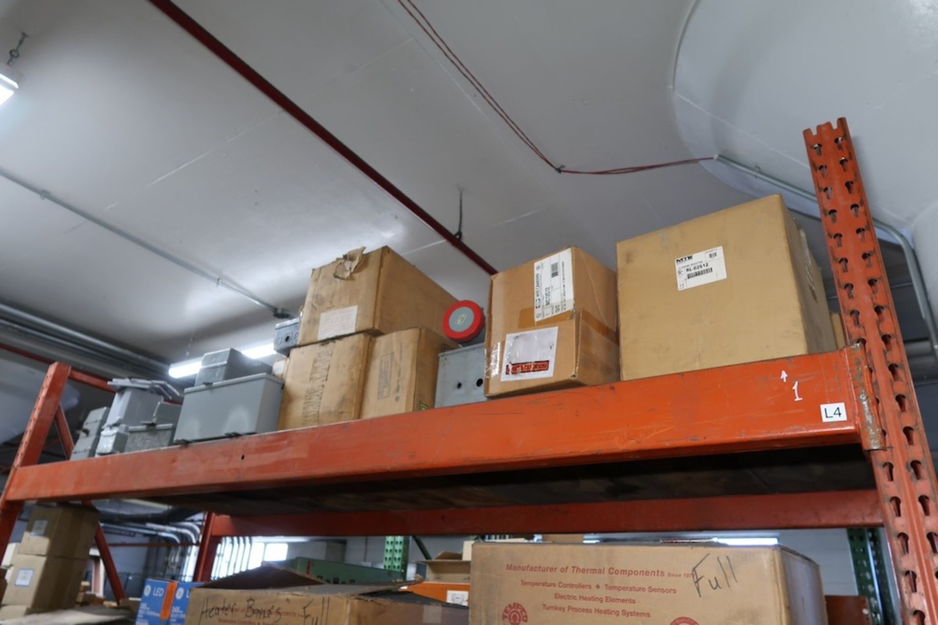 (1) Section of Pallet Racking with Assorted Spare Parts, Hydraulic Pumps, Heat Exchangers, Etc. - Image 15 of 18