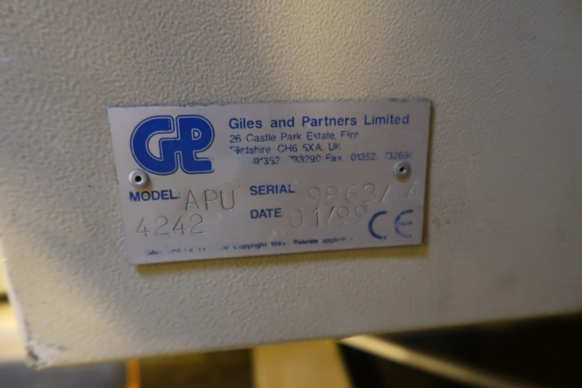 Giles and Partners Automatic Packing Unit - Image 5 of 5