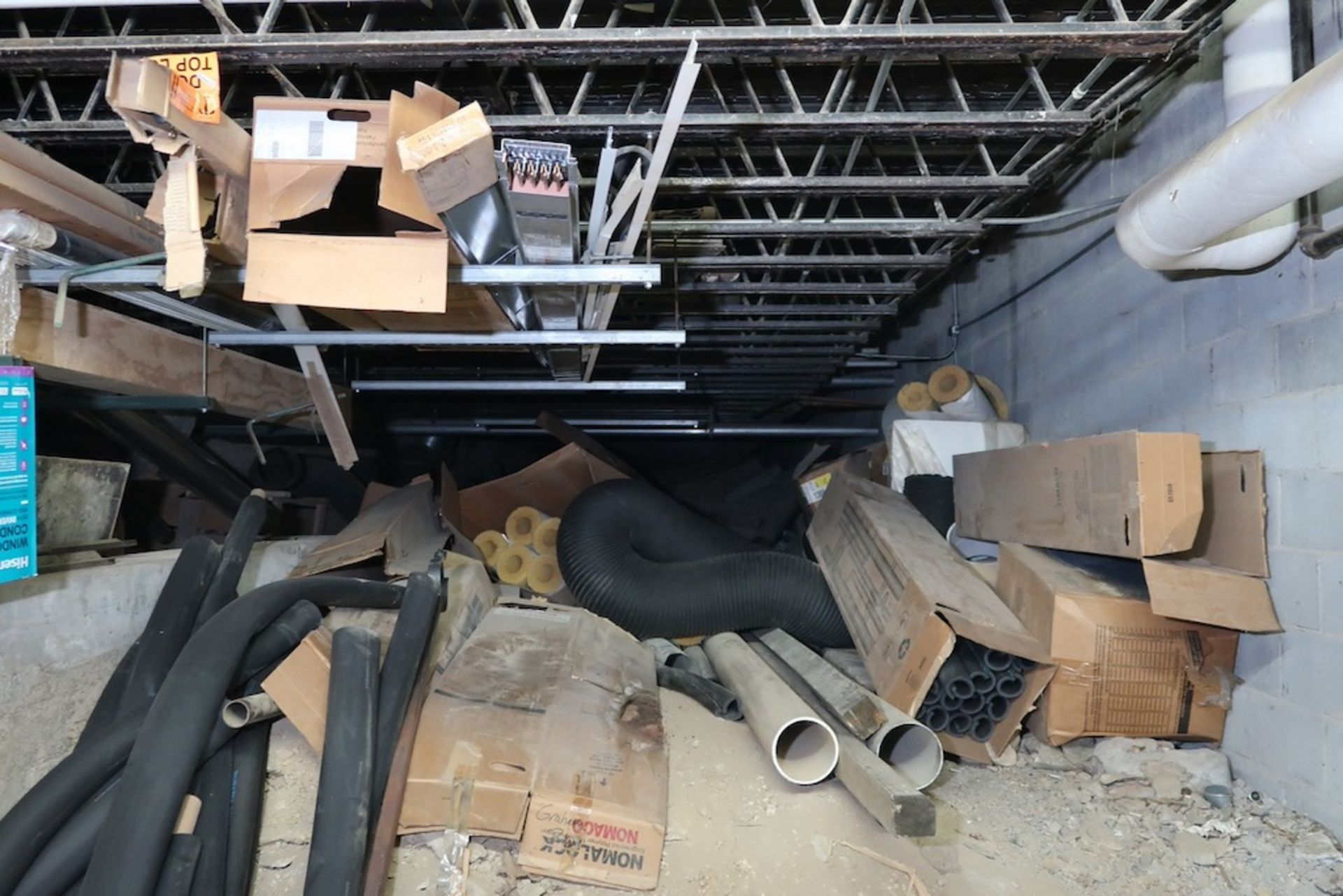 Remaining Contents of Under-Ramp Storage Room, Including Conveyor Parts and Rollers, Etc. - Image 2 of 21