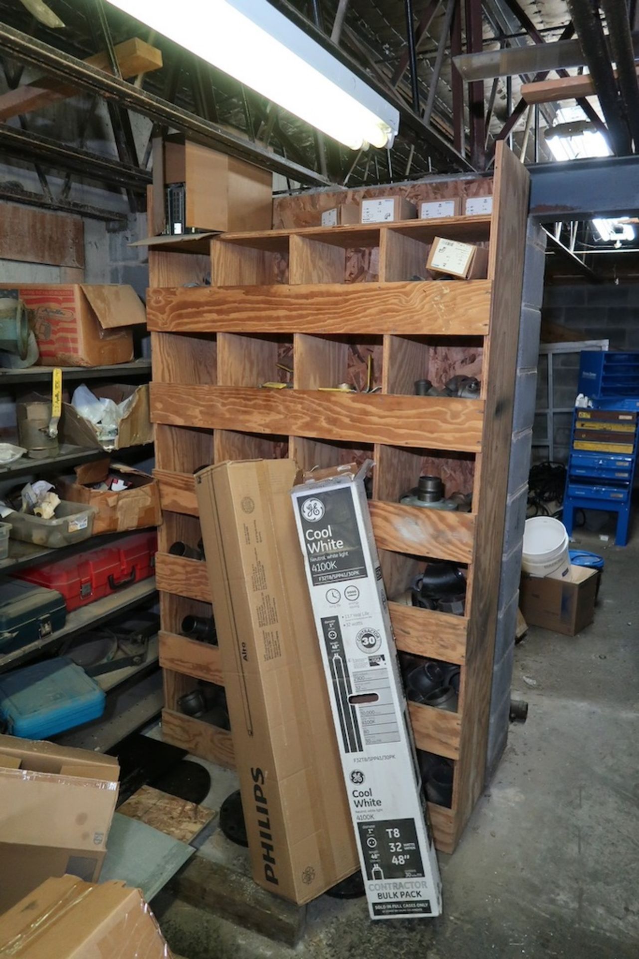 Remaining Contents of Under-Ramp Storage Room, Including Conveyor Parts and Rollers, Etc. - Image 13 of 21