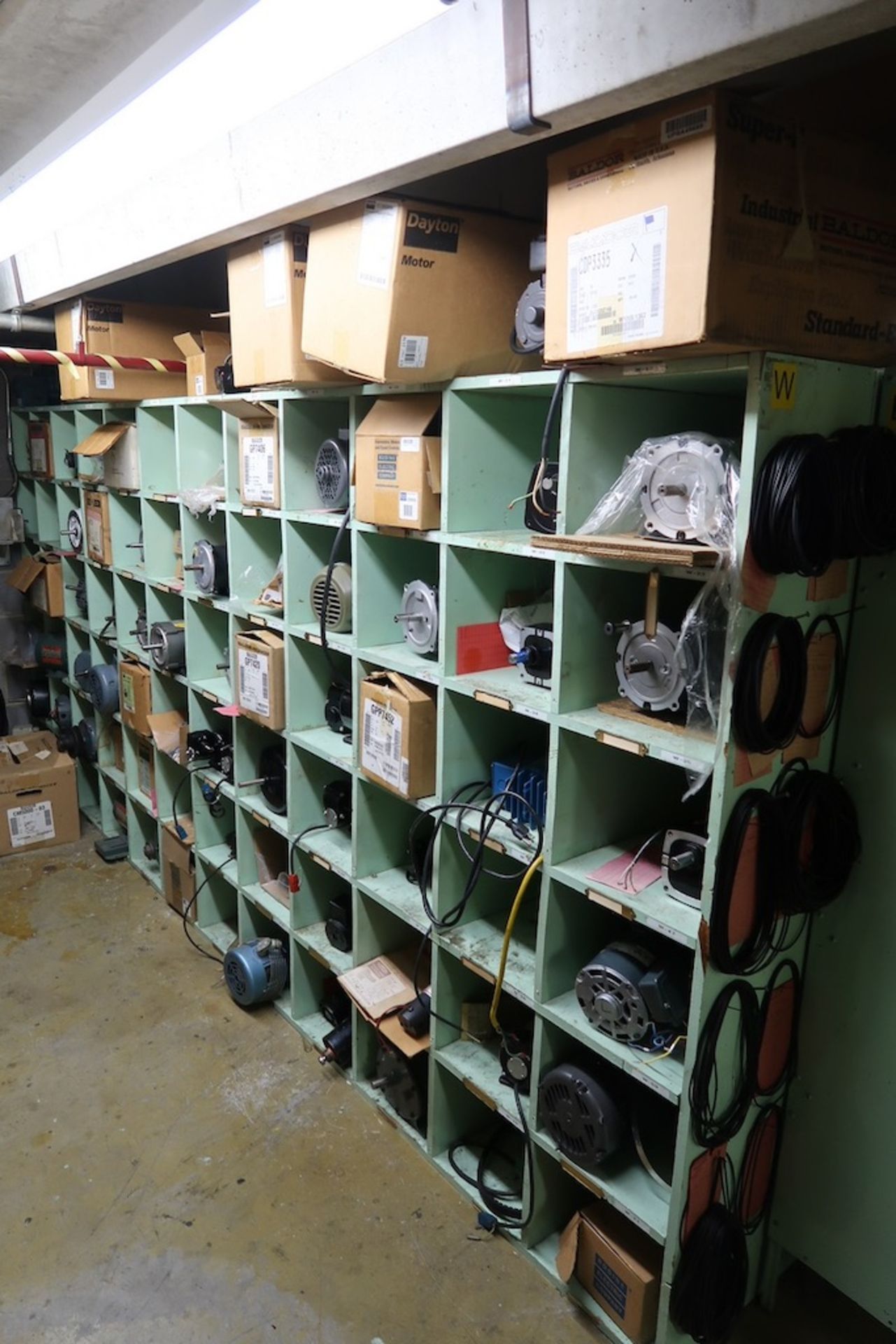 Contents of Parts Storage Mezzanine, Including (18) Stanley Vidmar Heavy Duty Storage Cabinets, Shel - Image 5 of 111