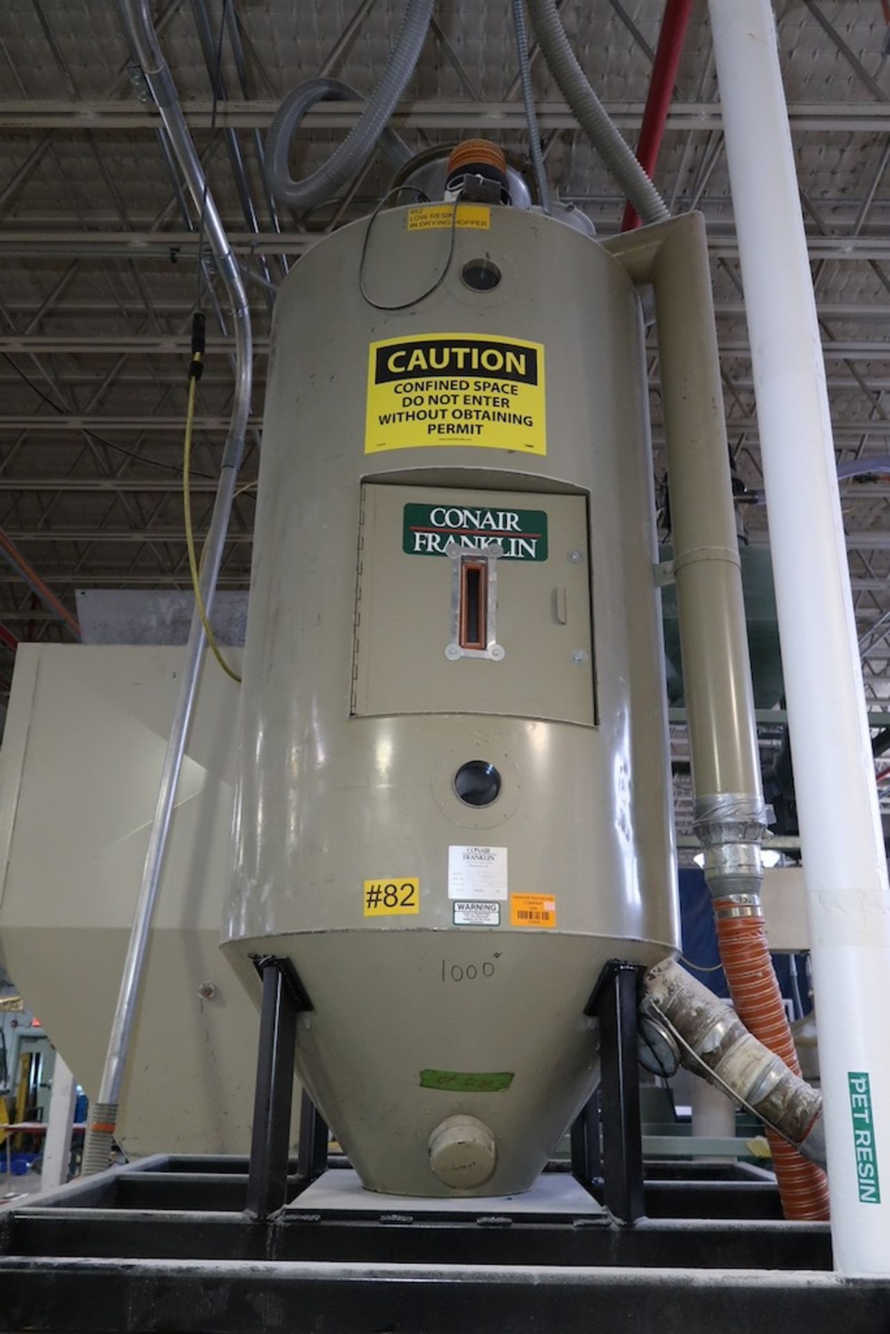 Conair Franklin 1000-Lb. Material Drying Hopper - Image 2 of 3