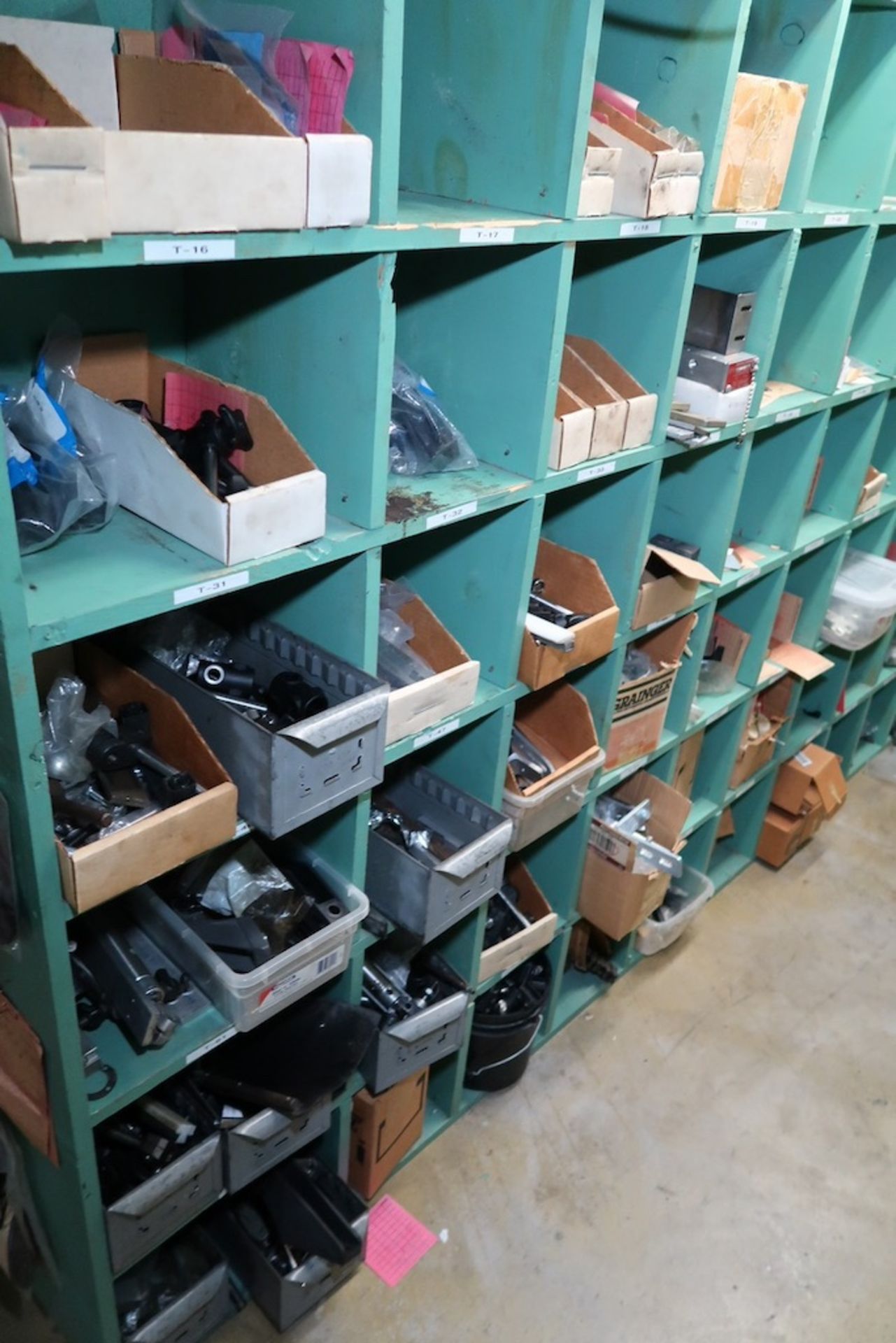 Contents of Parts Storage Mezzanine, Including (18) Stanley Vidmar Heavy Duty Storage Cabinets, Shel - Image 106 of 111