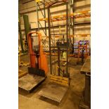 Grand Specialties 1000-Lb. Hydraulic Walk-Behind Platform Stacker