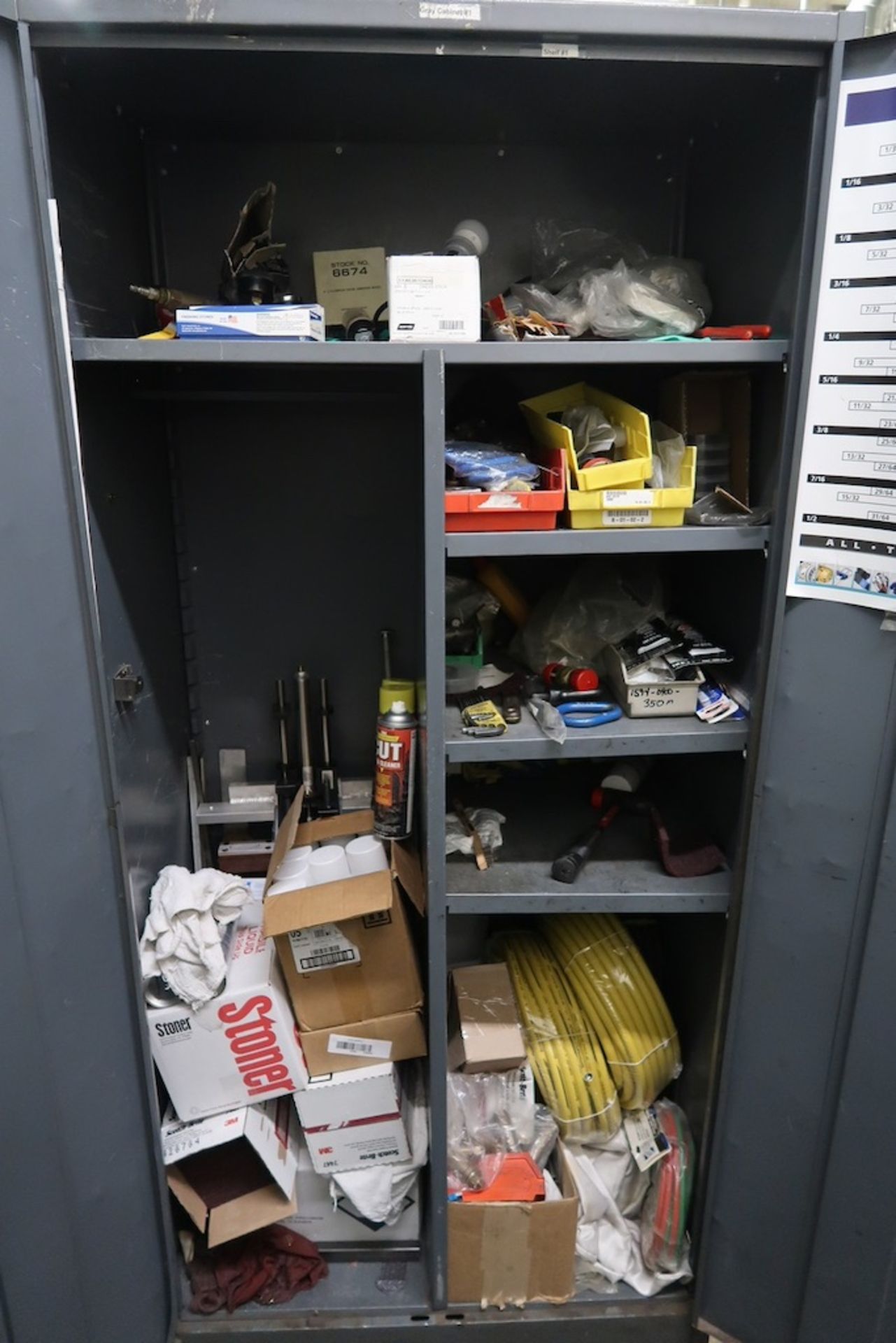 (4) Steel Workbenches and Cabinets with Assorted Contents - Image 12 of 14