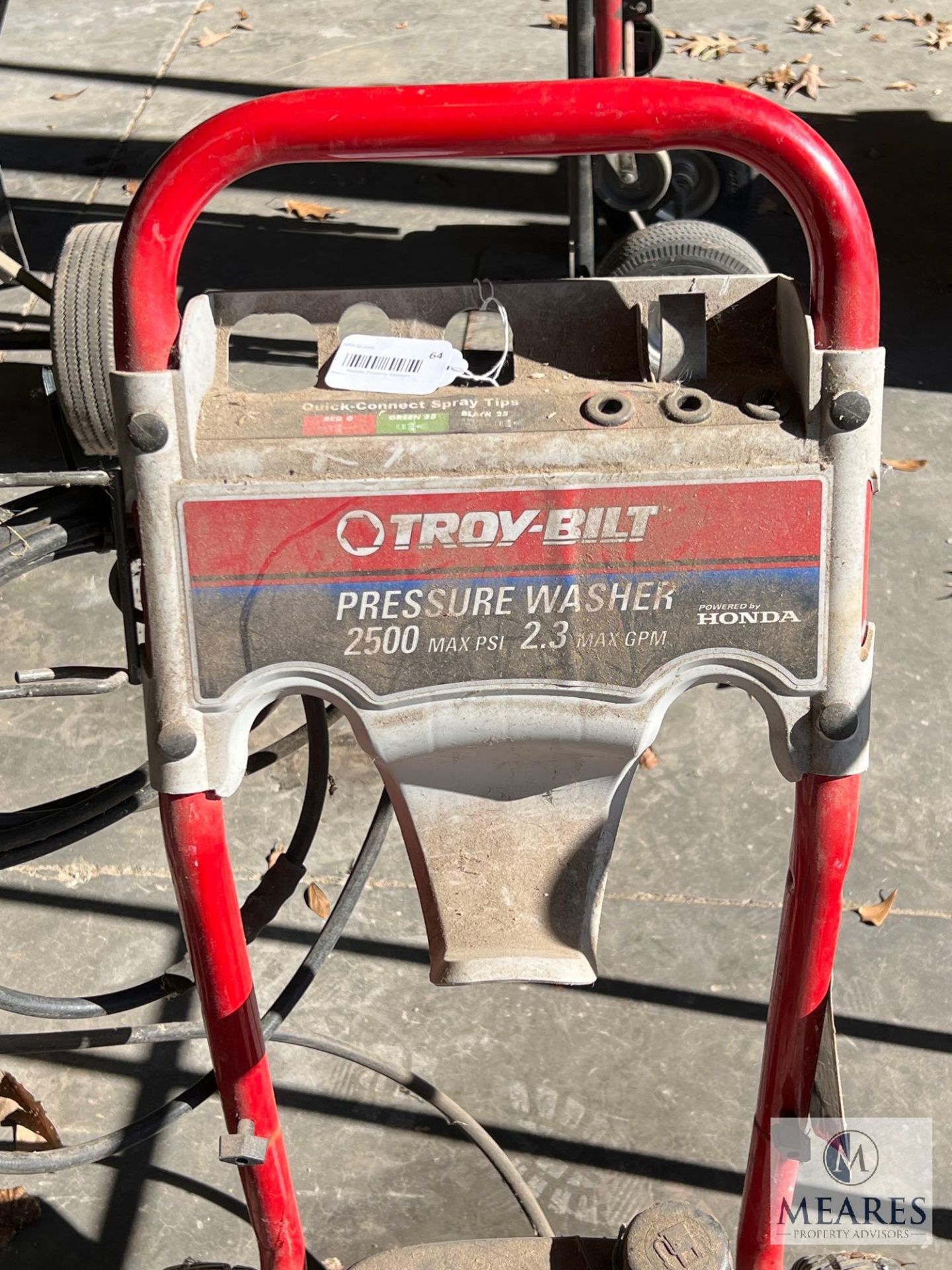 Troy-Bilt 2550 Max PSI Pressure Washer - Image 3 of 4