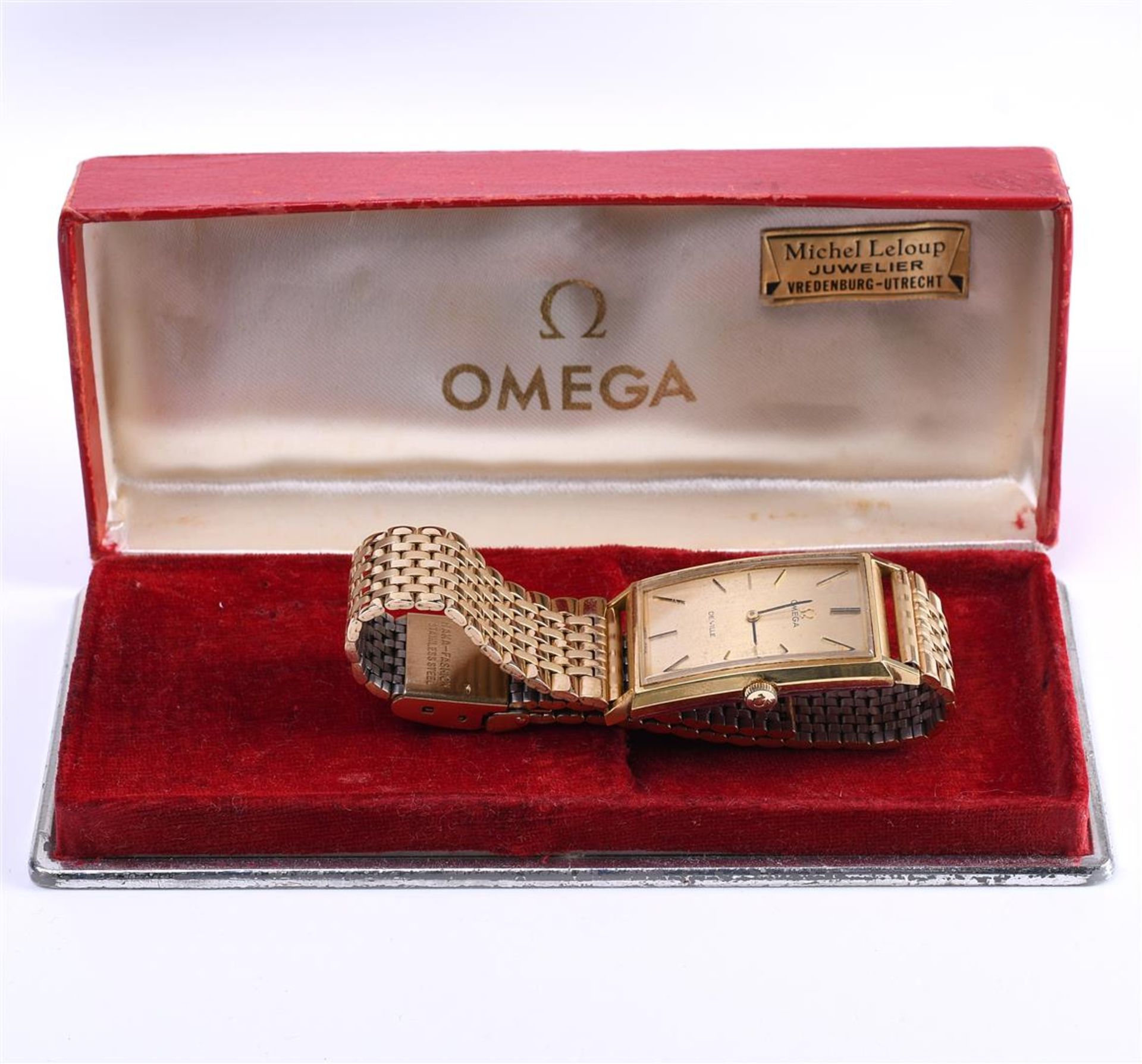 An Omega De Ville gold-plated men's wristwatch, hand-wound. Including original box - Bild 7 aus 13