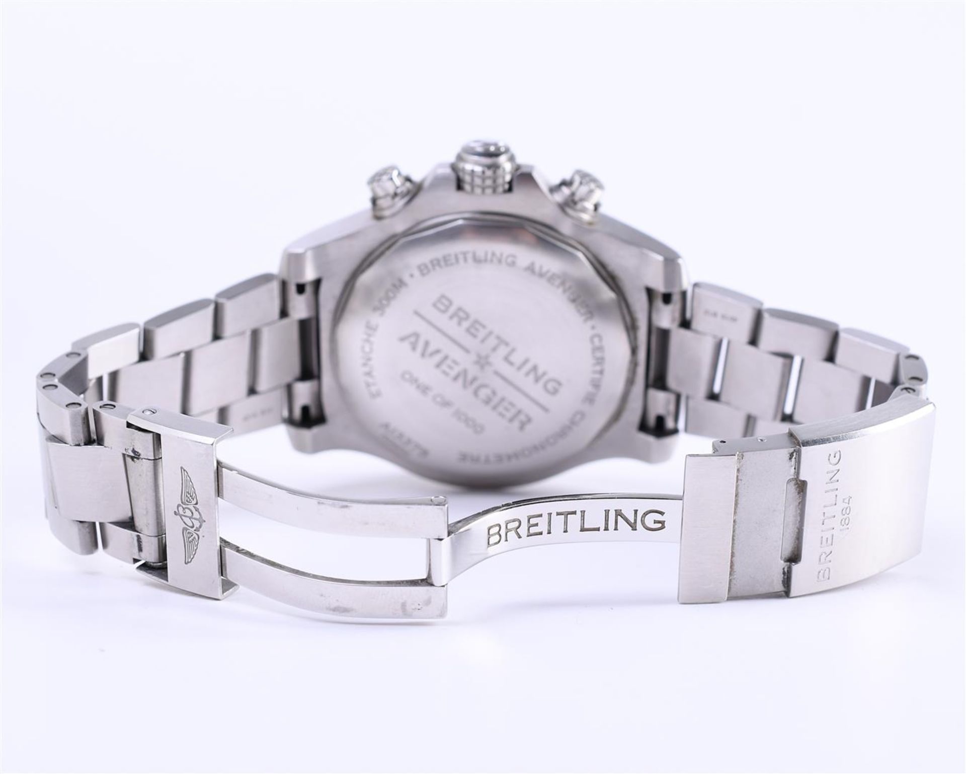 Breitling Super Avenger Chronograph 48 White Limited Edition. including box and papers - Bild 5 aus 7