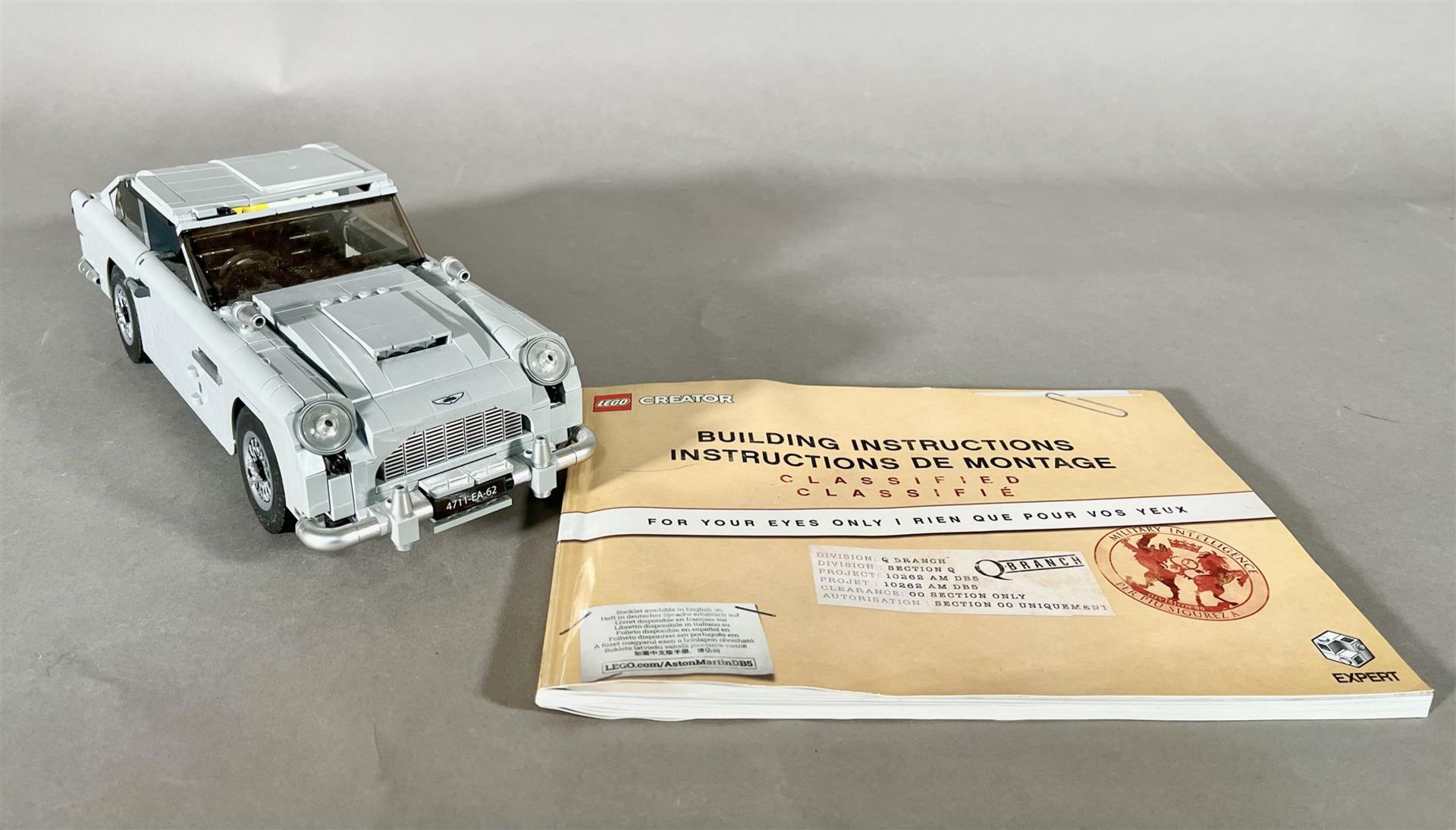 Lego - Creator Expert - 10262 - Car James Bond Aston Martin DB5 - 2000 - present.