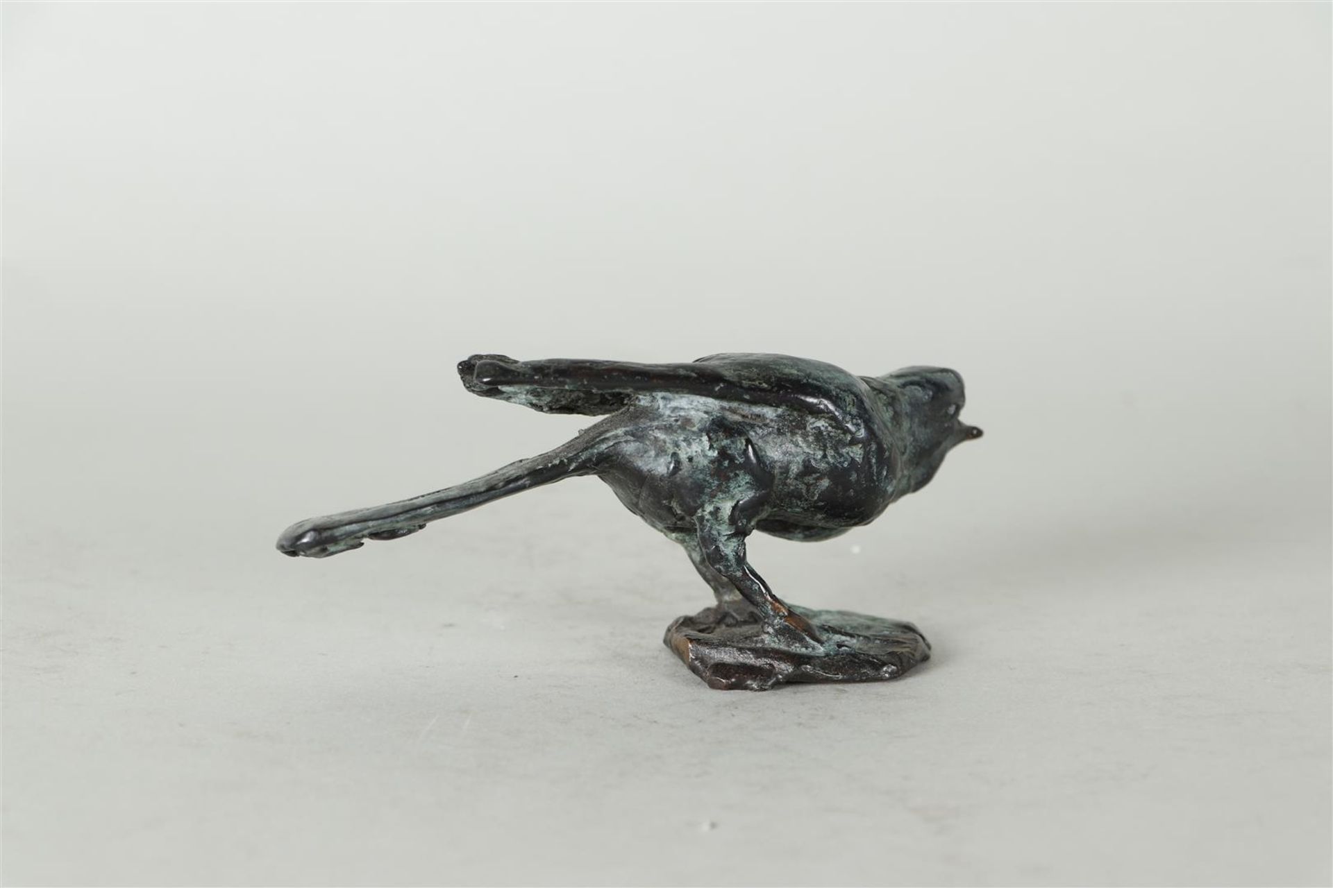 Vera de Haas (Noordwijk 1954), A lot consisting of various bronze birds, including a one-tailed tit  - Image 10 of 12