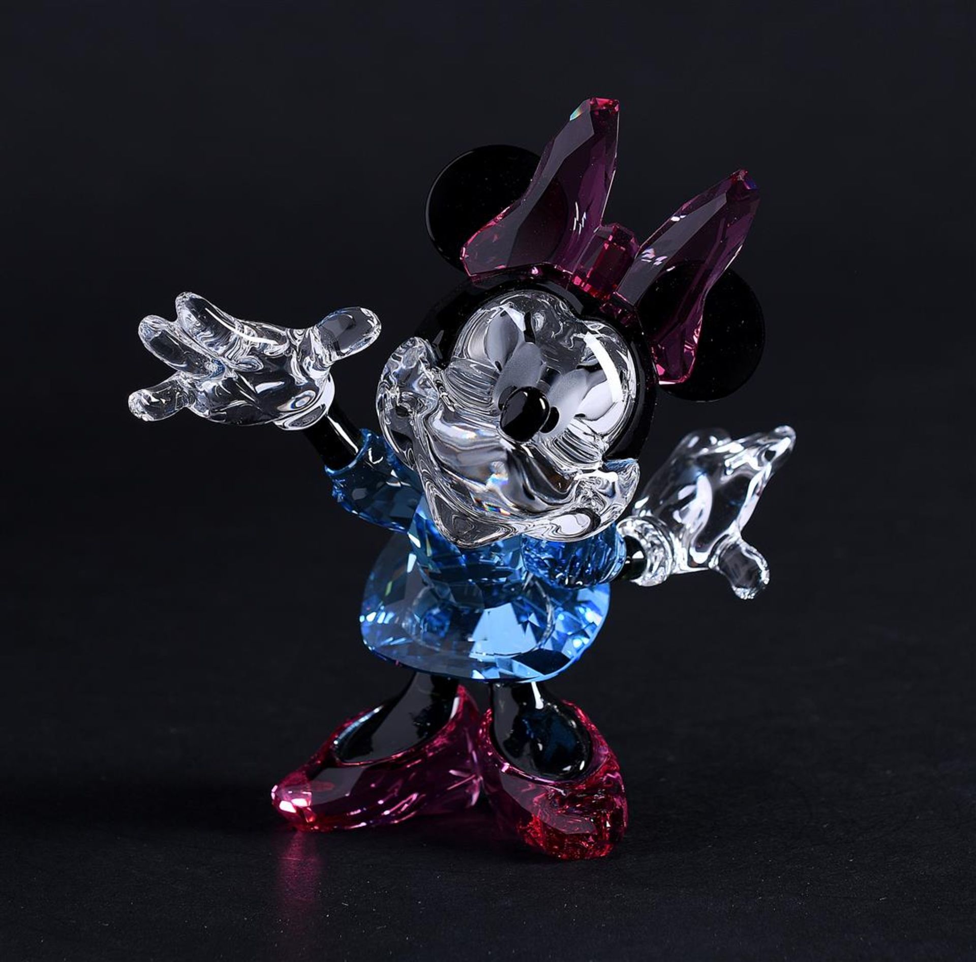 Swarovski Disney, Minnie Mouse colored edition, Year of issue 2012, A9100 No. 000 367. Includes orig - Bild 2 aus 6