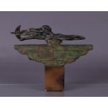 A bronze statue depicting the Night, signed 'Milo', 20th century.
29 x 35 cm.