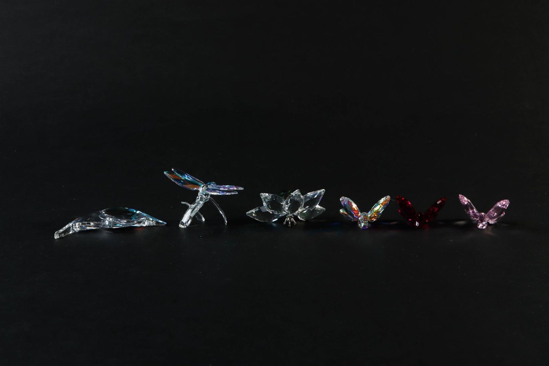 Swarovski, a lot of various butterflies. In original box. - Image 2 of 3