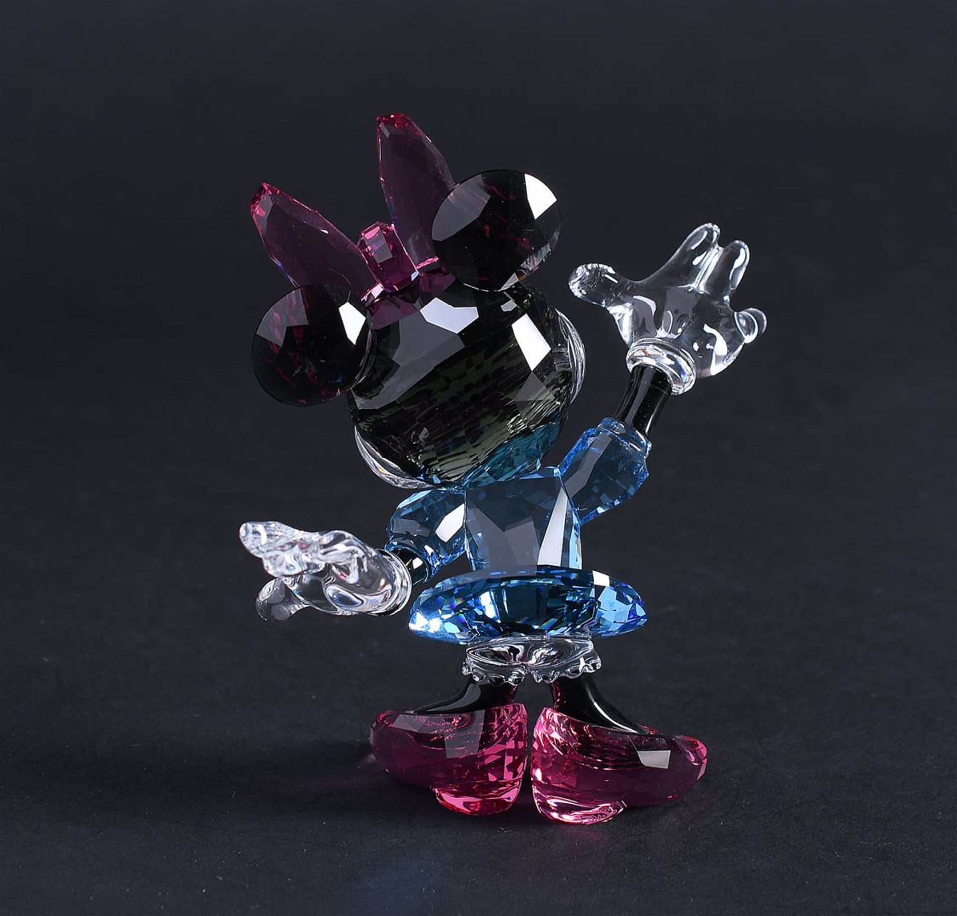 Swarovski Disney, Minnie Mouse colored edition, Year of issue 2012, A9100 No. 000 367. Includes orig - Bild 5 aus 6