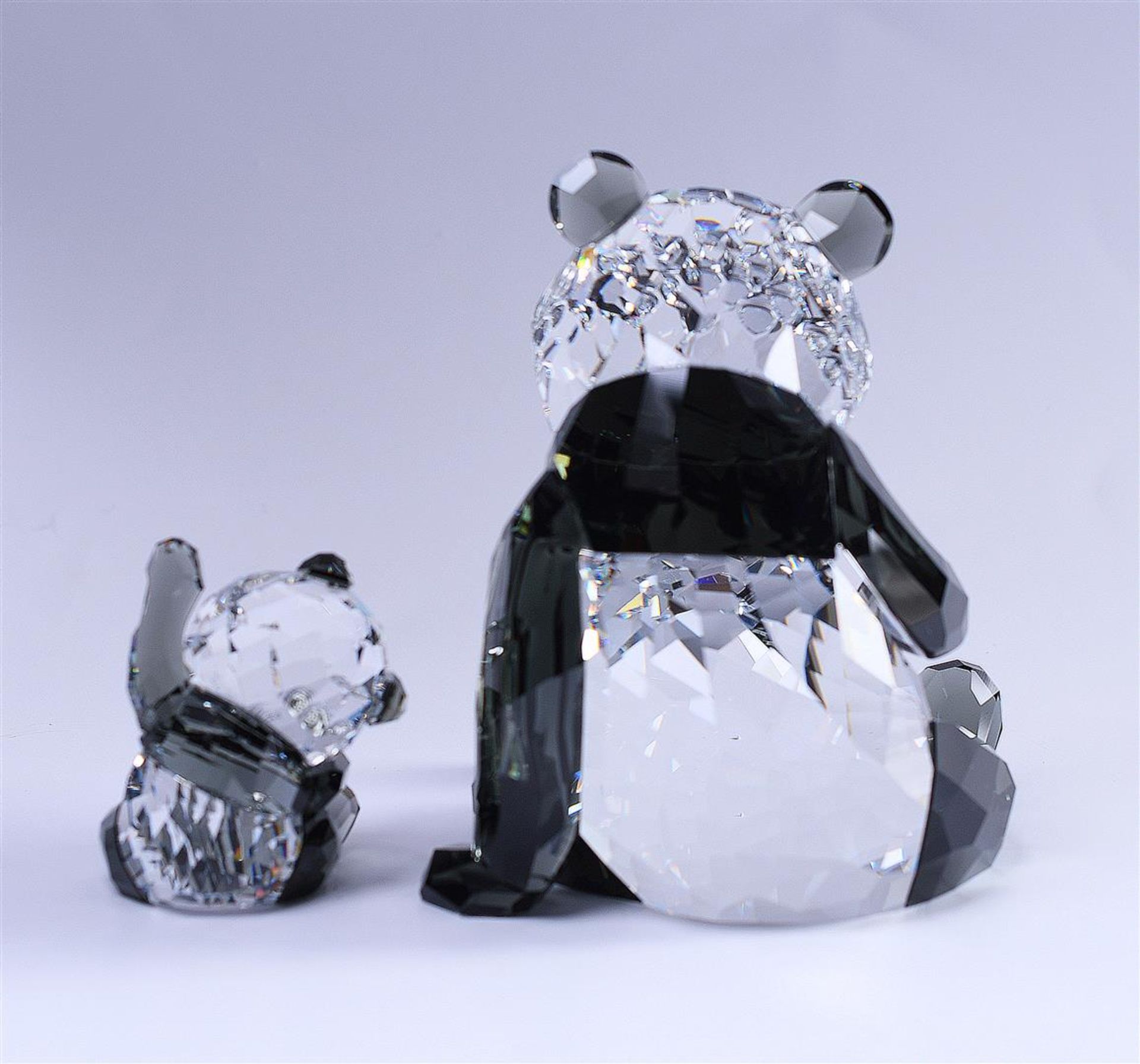 Swarovski, Panda mother with cub, year of publication 2015, design by Tord Boontje, 5063690. Include - Image 5 of 6