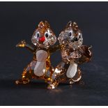 Swarovski Disney, Chip and Dale, year of release 2018, 5302334. Including original box.
3,5 x 7 x 6,