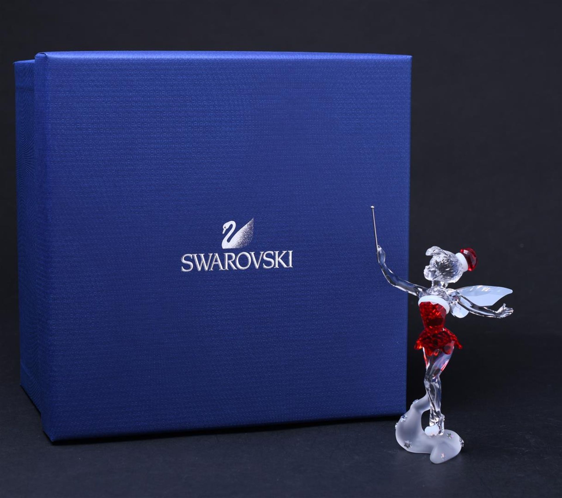 Swarovski Disney, Giraffe, Tinkerbell limited edition 2012 Christmas, 1143621. Includes original box - Image 9 of 9