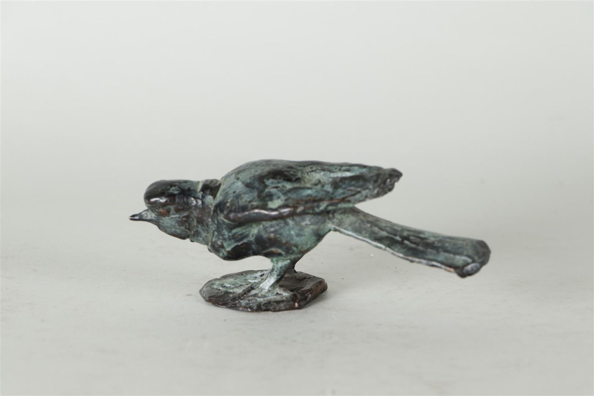 Vera de Haas (Noordwijk 1954), A lot consisting of various bronze birds, including a one-tailed tit  - Image 8 of 12