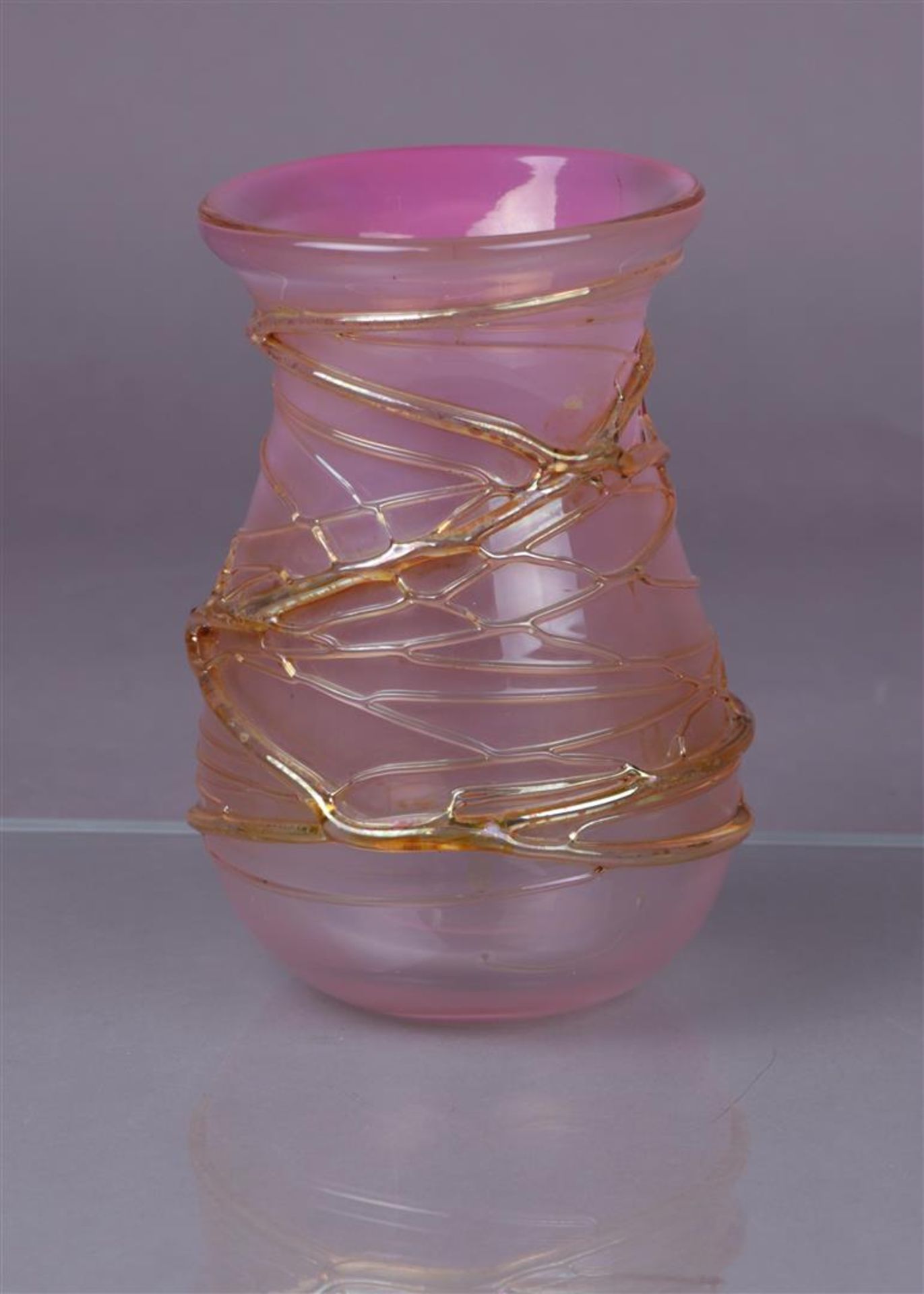 Studio Cristal Val Saint Lambert vase, signed studio cristal 141/1995. - Bild 3 aus 5