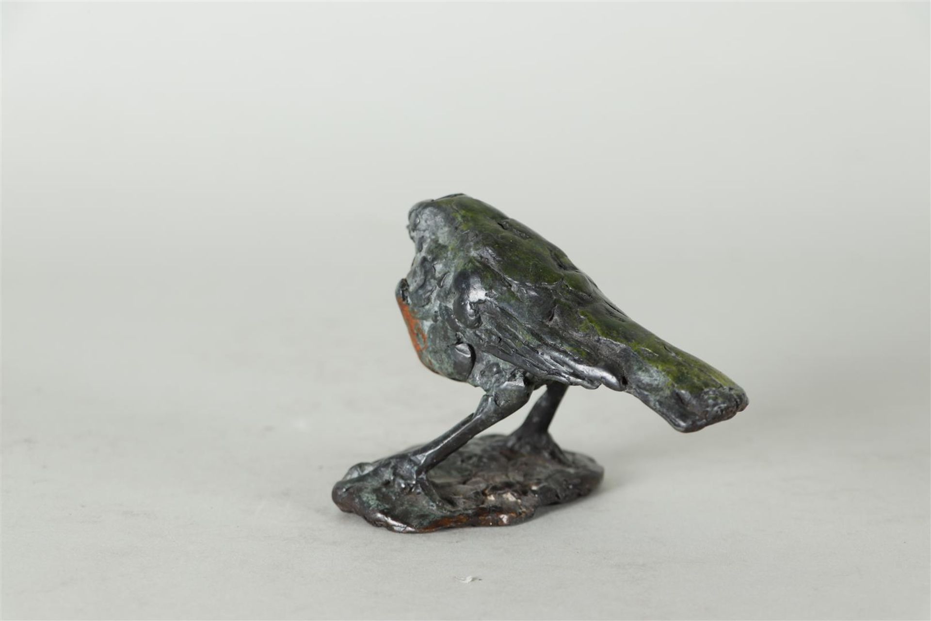 Vera de Haas (Noordwijk 1954), A lot consisting of various bronze birds, including a one-tailed tit  - Bild 5 aus 12