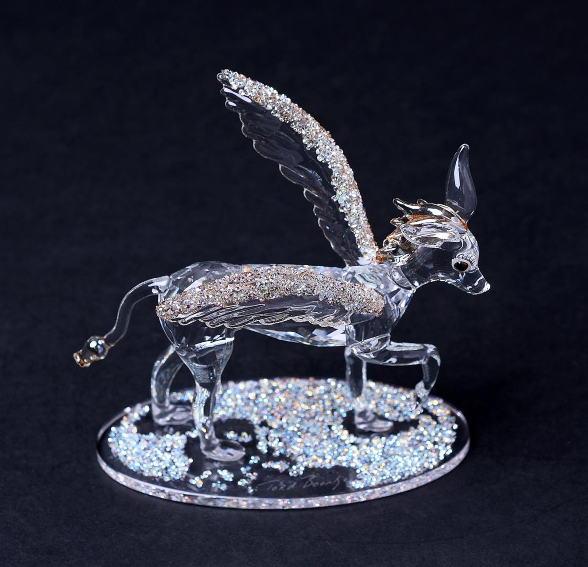 Swarovski, Grazelle limited edition, year of release 2019, design by Tord Boontje, 5464875. Includes - Image 5 of 6