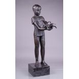 Ineke Roelfzema (Groningen 1950 - 2015), Feeding the pigeons, bronze. signed
H.: 75 cm.