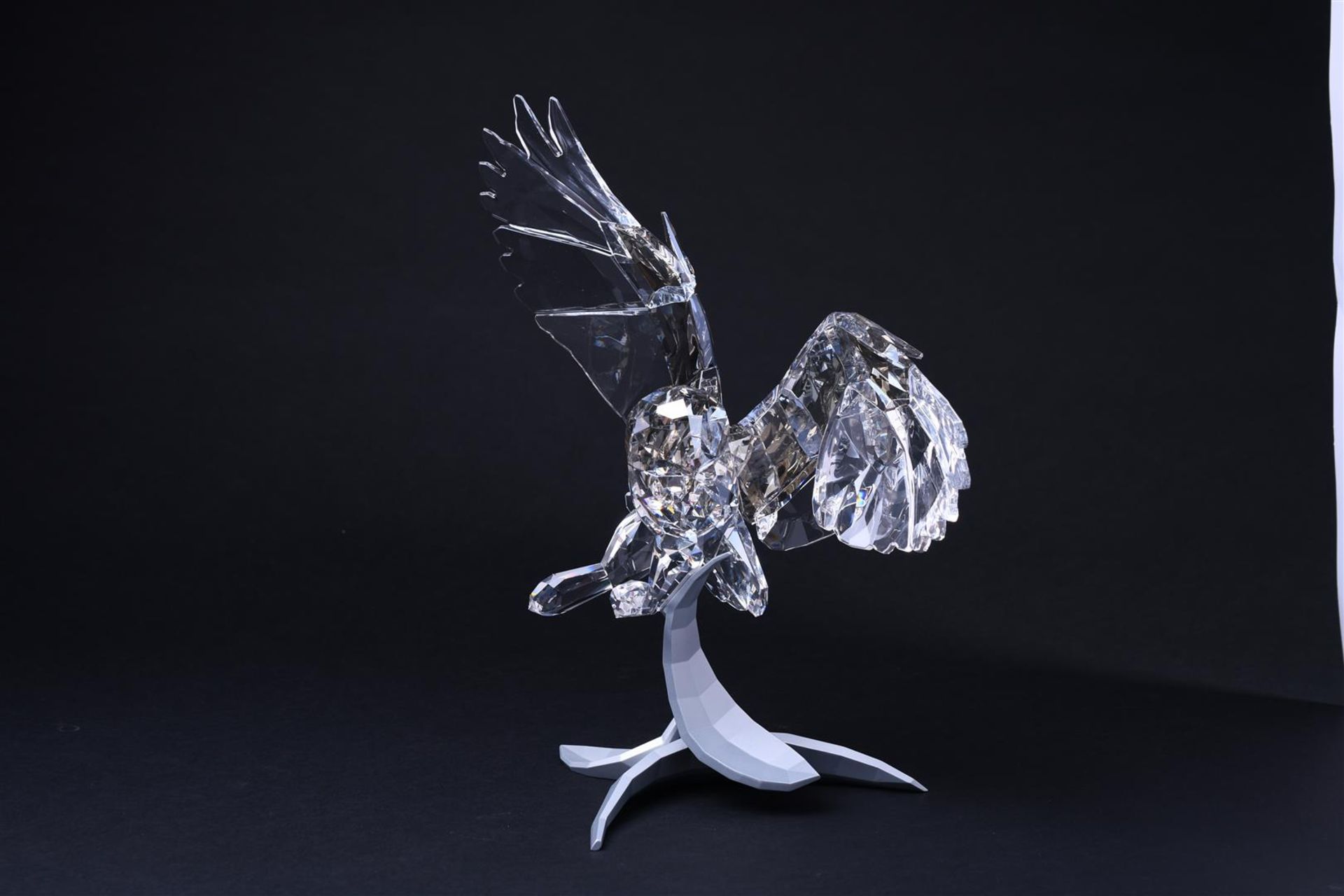 Swarovski, snowy owl, Year of issue 2012, 5004640. Includes original box.
24,9 x 30 cm.