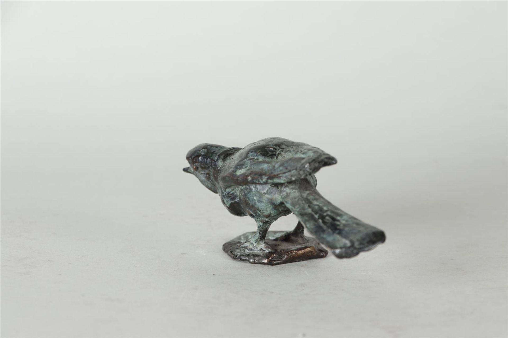 Vera de Haas (Noordwijk 1954), A lot consisting of various bronze birds, including a one-tailed tit  - Image 9 of 12