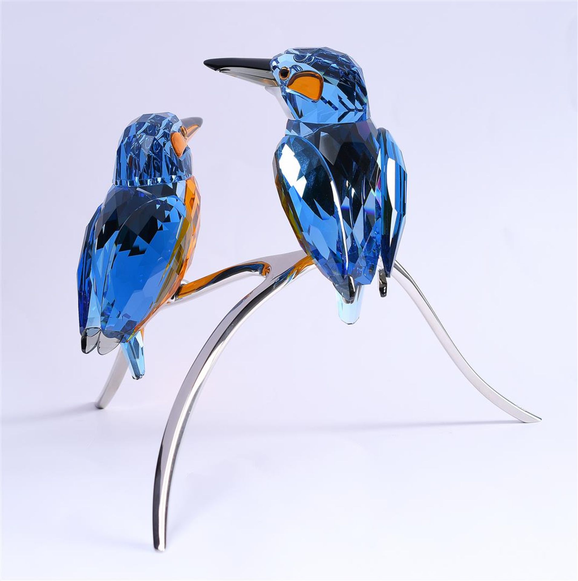 Swarovski, kingfishers, year of issue 2008, 945090. Includes original box.
H. 15,5 cm. - Image 7 of 8