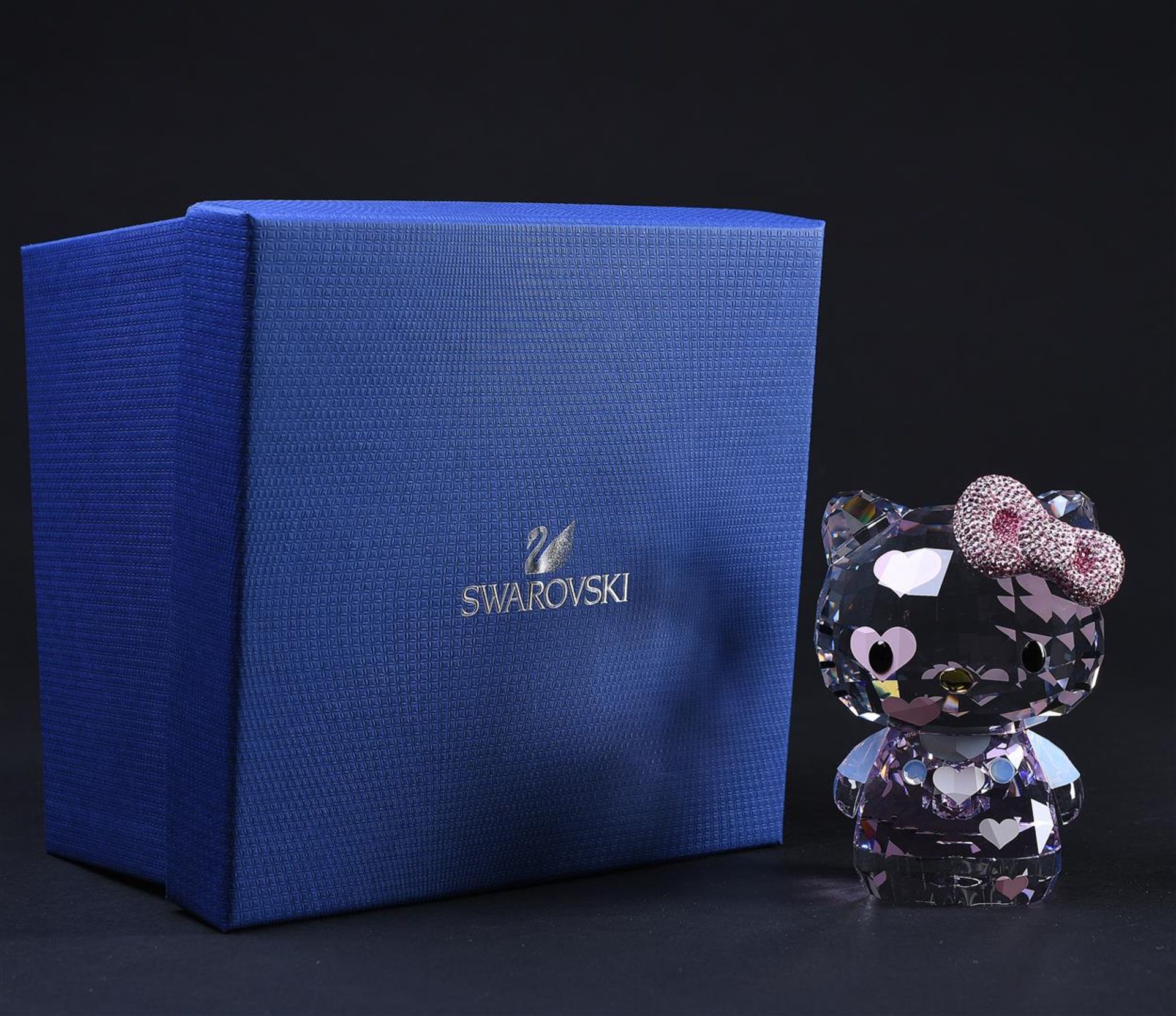 Swarovski, Hello Kitty hearts limited edition, Year of release 2012, 1050963. Includes original box. - Bild 6 aus 6