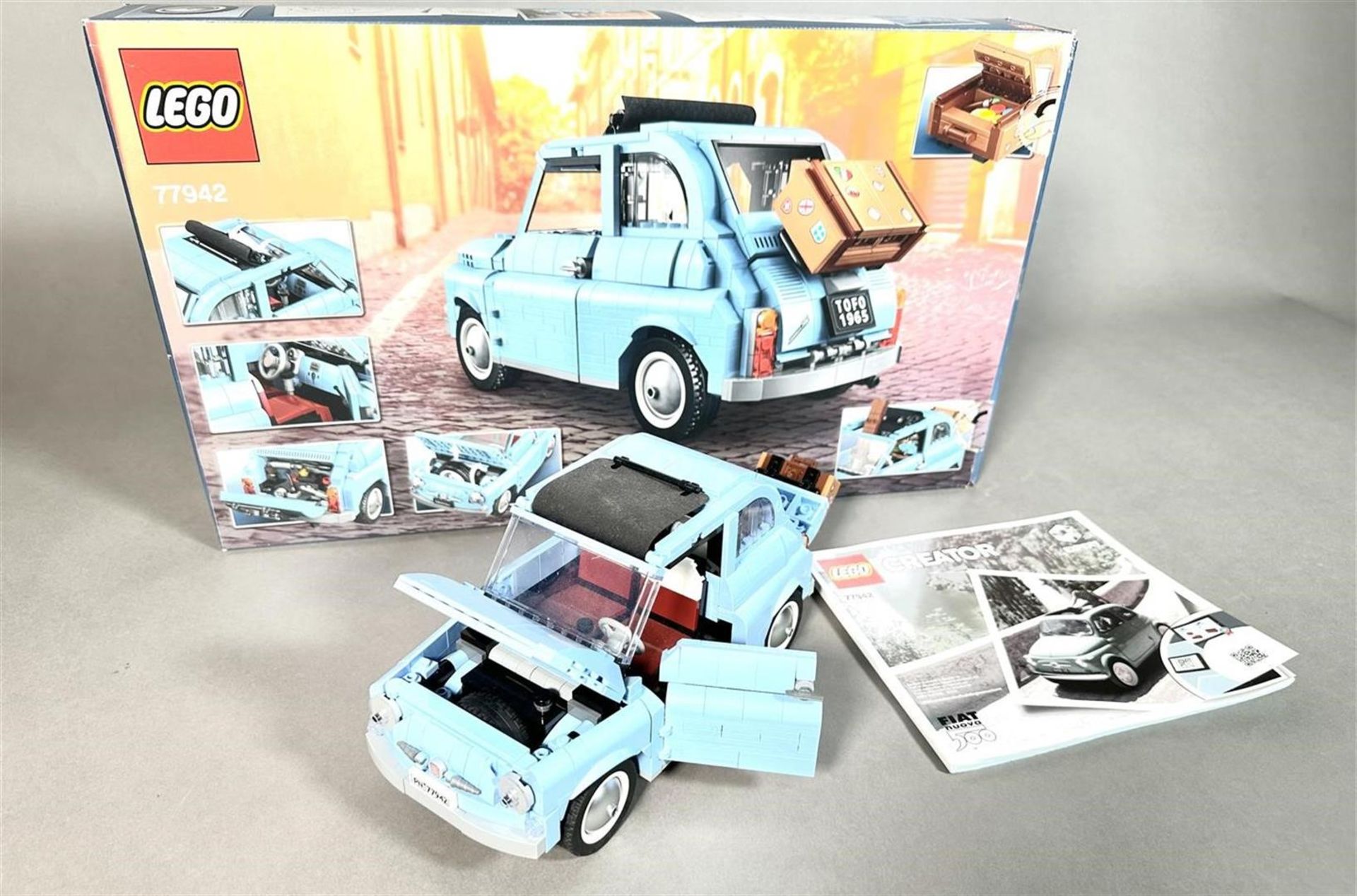 Lego - Creator Expert - 77942 - Car Fiat 500 - 2000-present