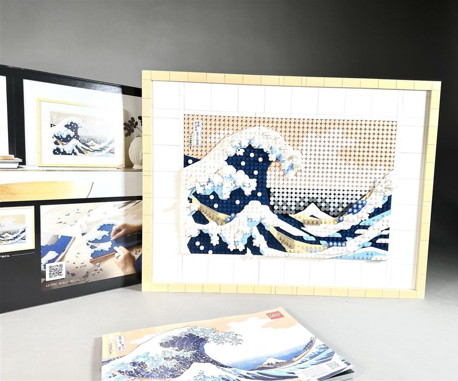 LegoArt, Hokusai Ð The Great Wave, 3D Wall Decoration - 31208.