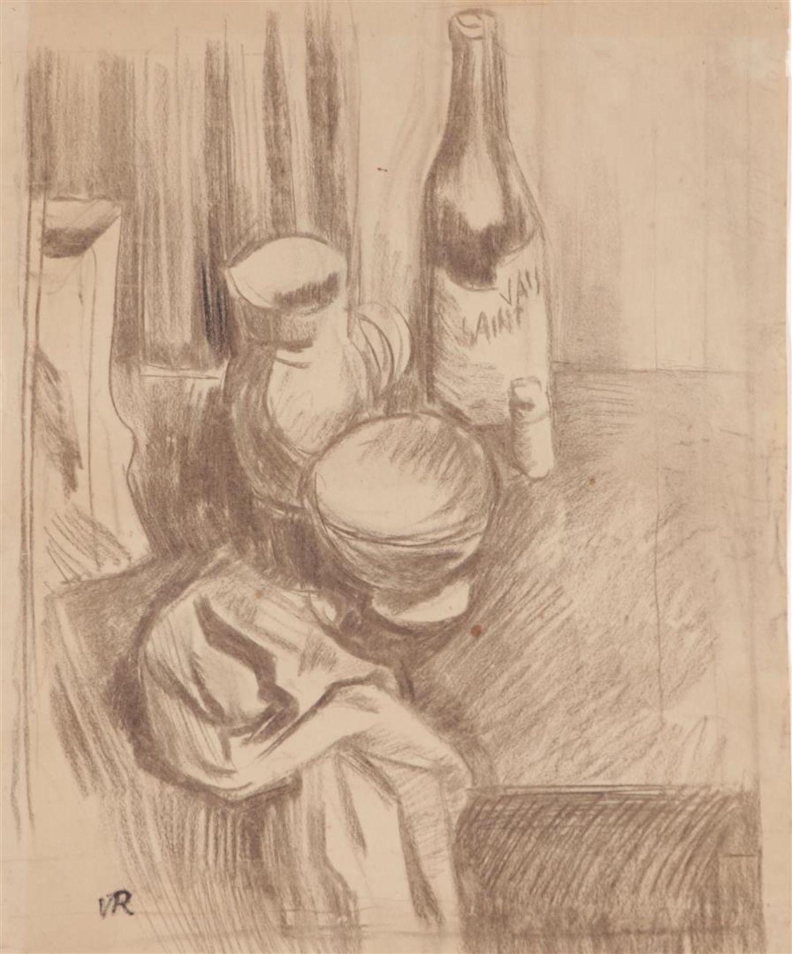 Otto van Rees (Freiburg 1884 - 1957 Utrecht), A small collection with drawings by the artist from th - Bild 2 aus 4