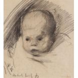 Jacob Smits (Rotterdam 1855 - 1928 Mol, Antwerp), Children's head, signed and dated '7 February 85' 