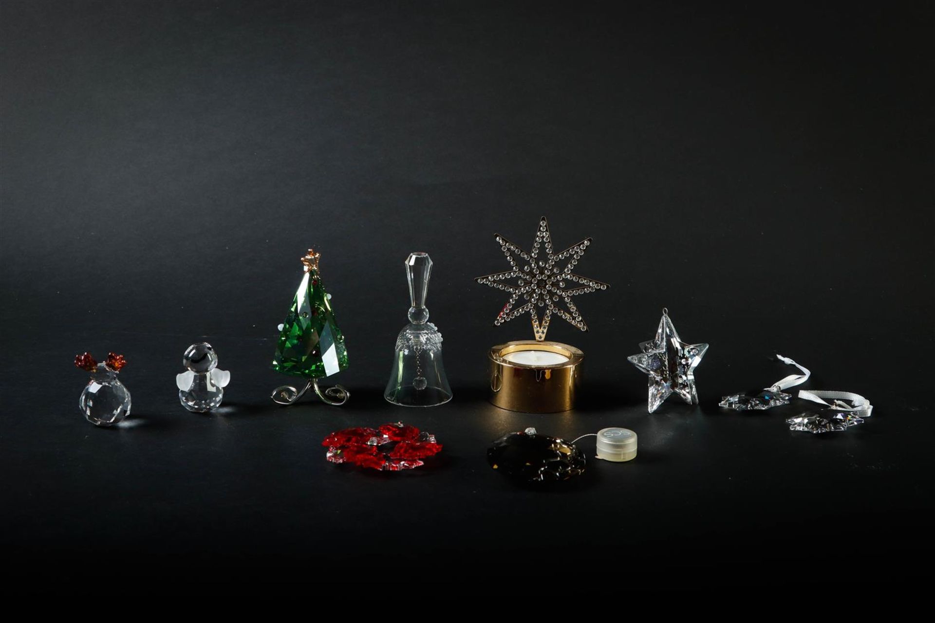 Swarovski, lot of various Christmas ornaments. In original box. - Image 2 of 3