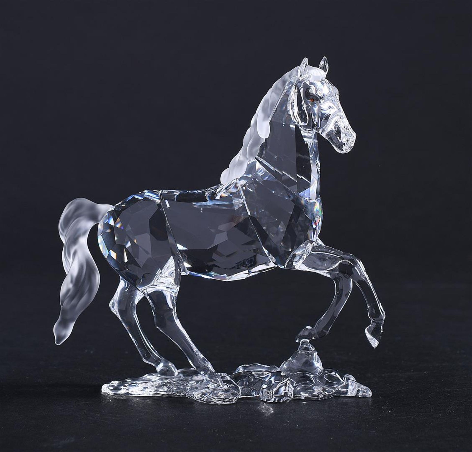 Swarovski, Stallion, Year of issue 2011, 898508, Includes original box.
14,4 x 14,6 cm.