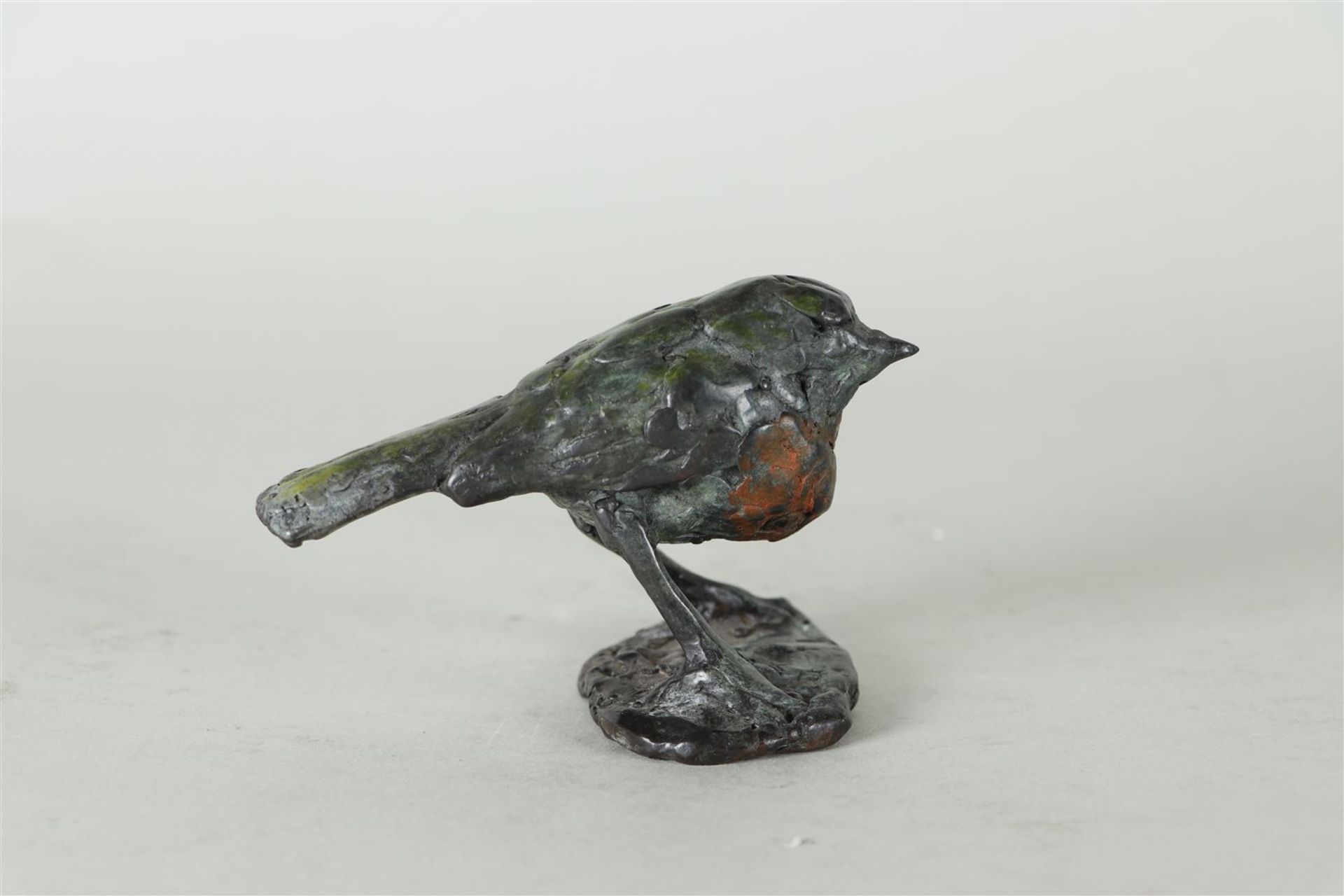 Vera de Haas (Noordwijk 1954), A lot consisting of various bronze birds, including a one-tailed tit  - Image 3 of 12