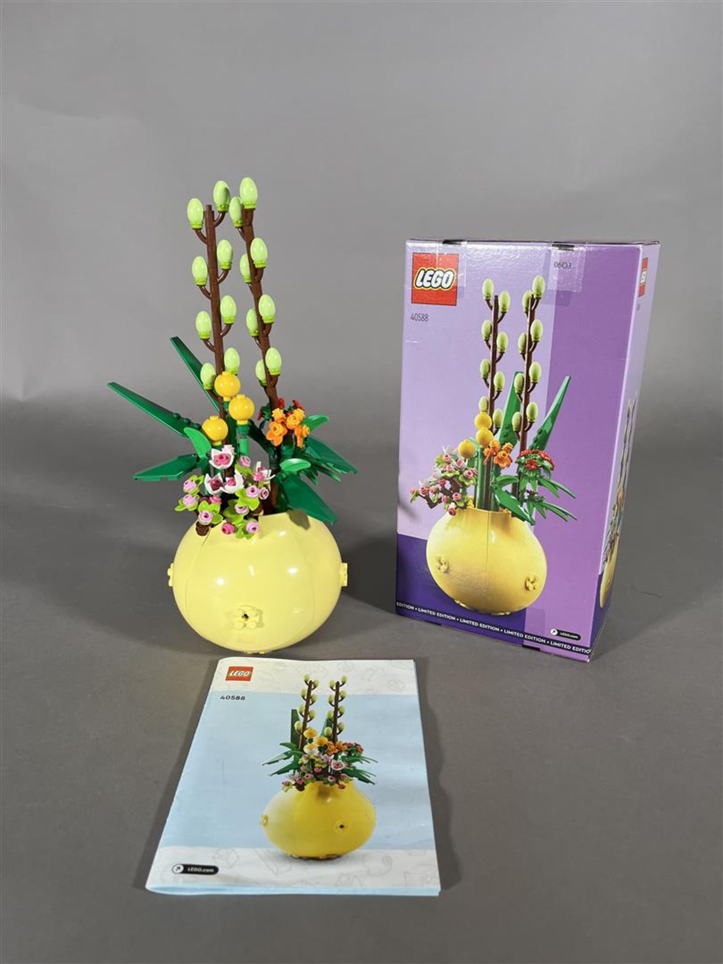 LEGO - Flowers - 40588 - Flower pot - 2000-present