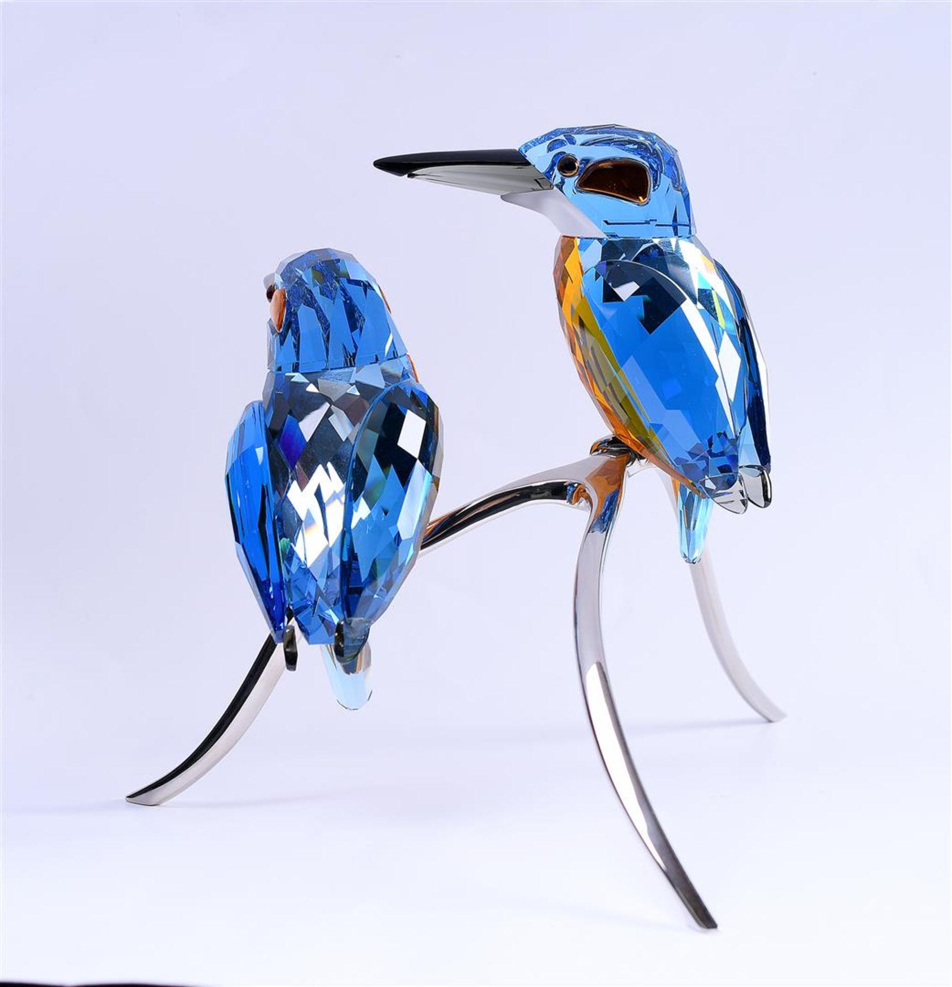 Swarovski, kingfishers, year of issue 2008, 945090. Includes original box.
H. 15,5 cm. - Image 6 of 8