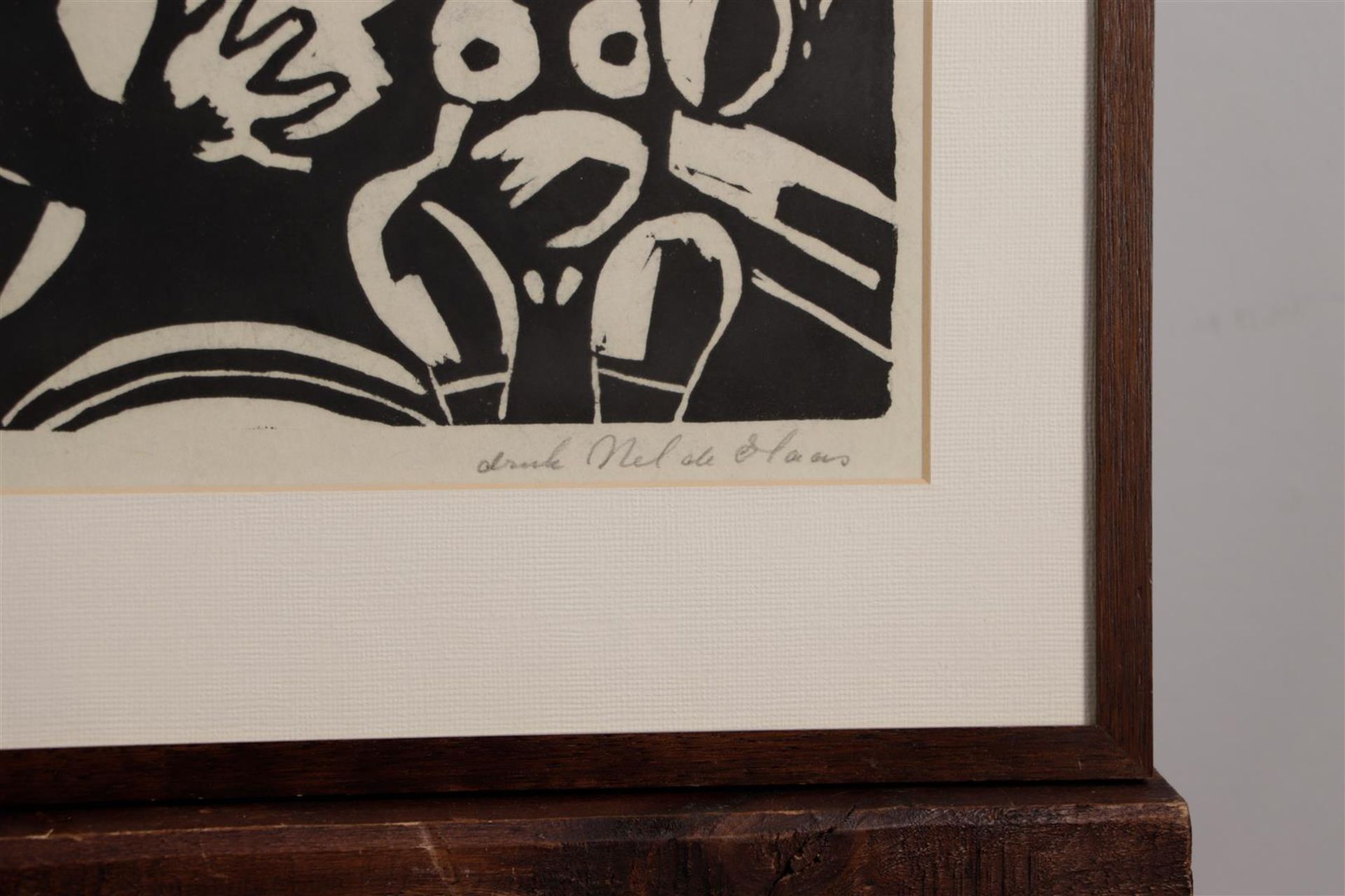 Aad de Haas (Rotterdam 1920 - 1972 Schaesberg), A lot containing (4) linocuts with various subjects, - Image 2 of 4
